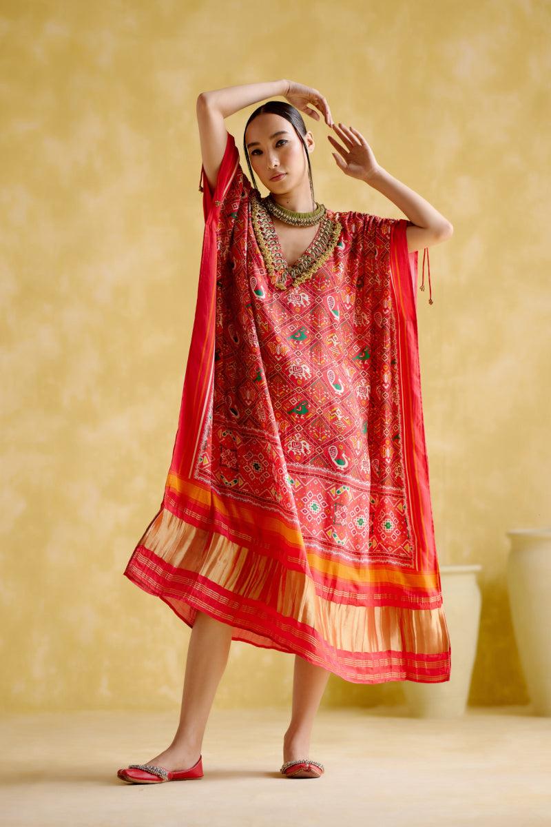 Advaita- Red Kaftan