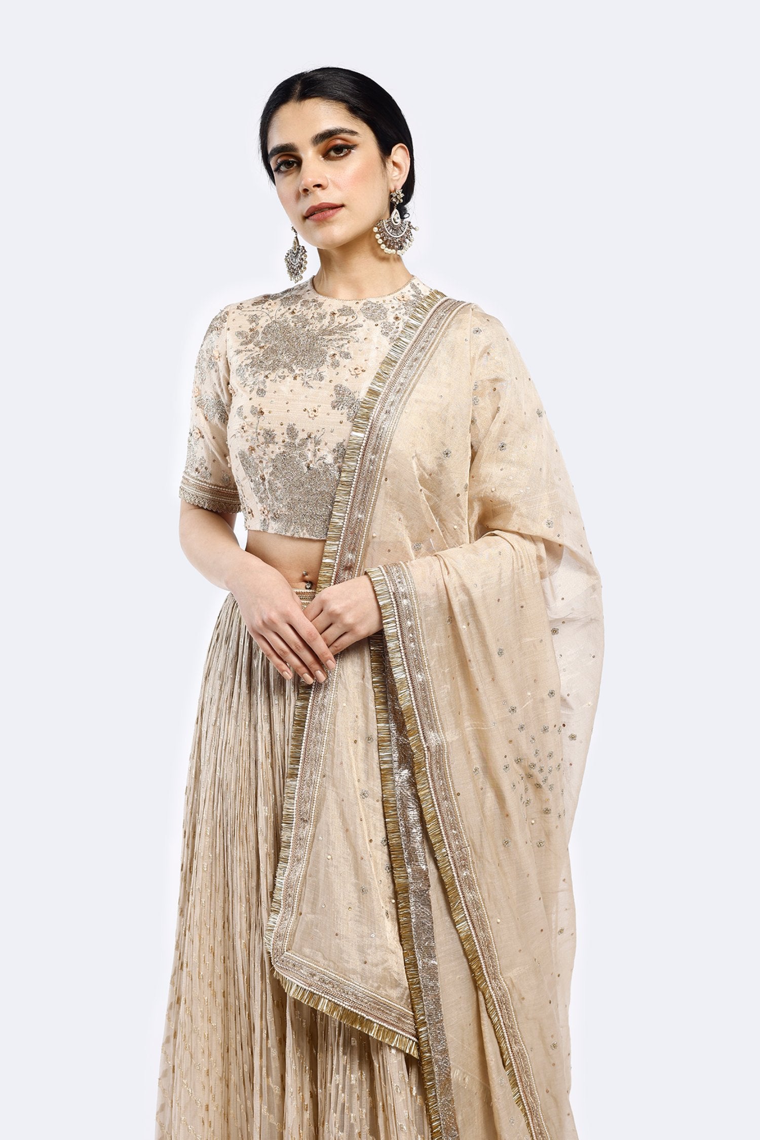 Pearl Lehenga Set