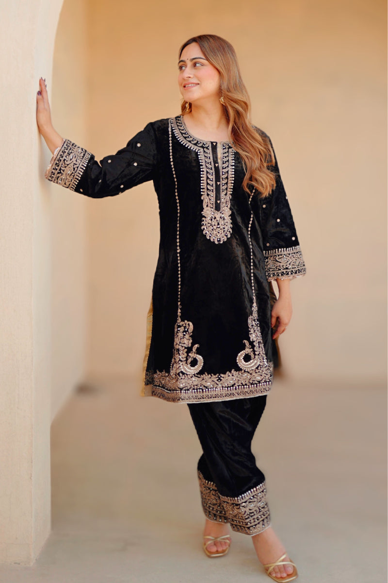 Ayat - Short Kurta with Salwar