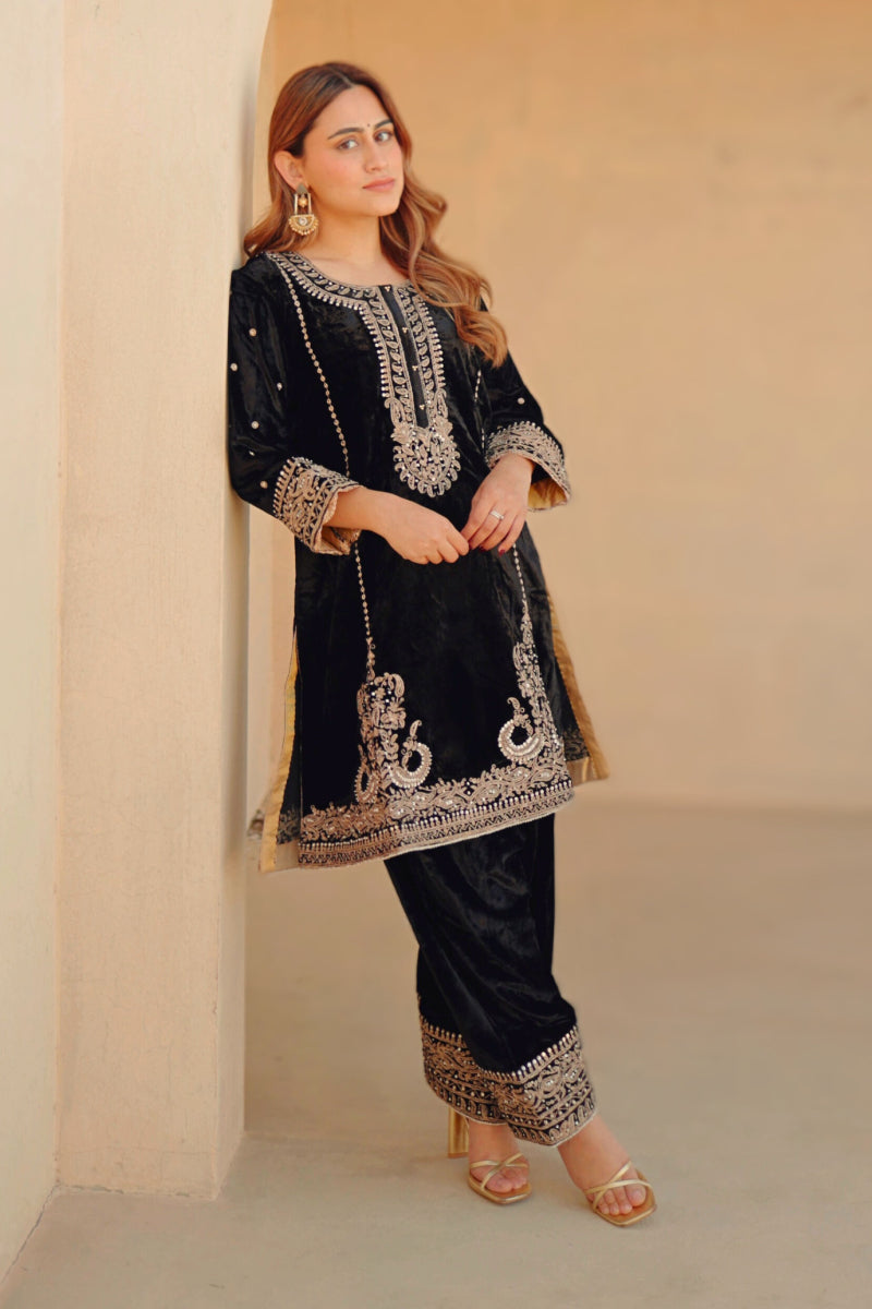 Ayat - Short Kurta with Salwar