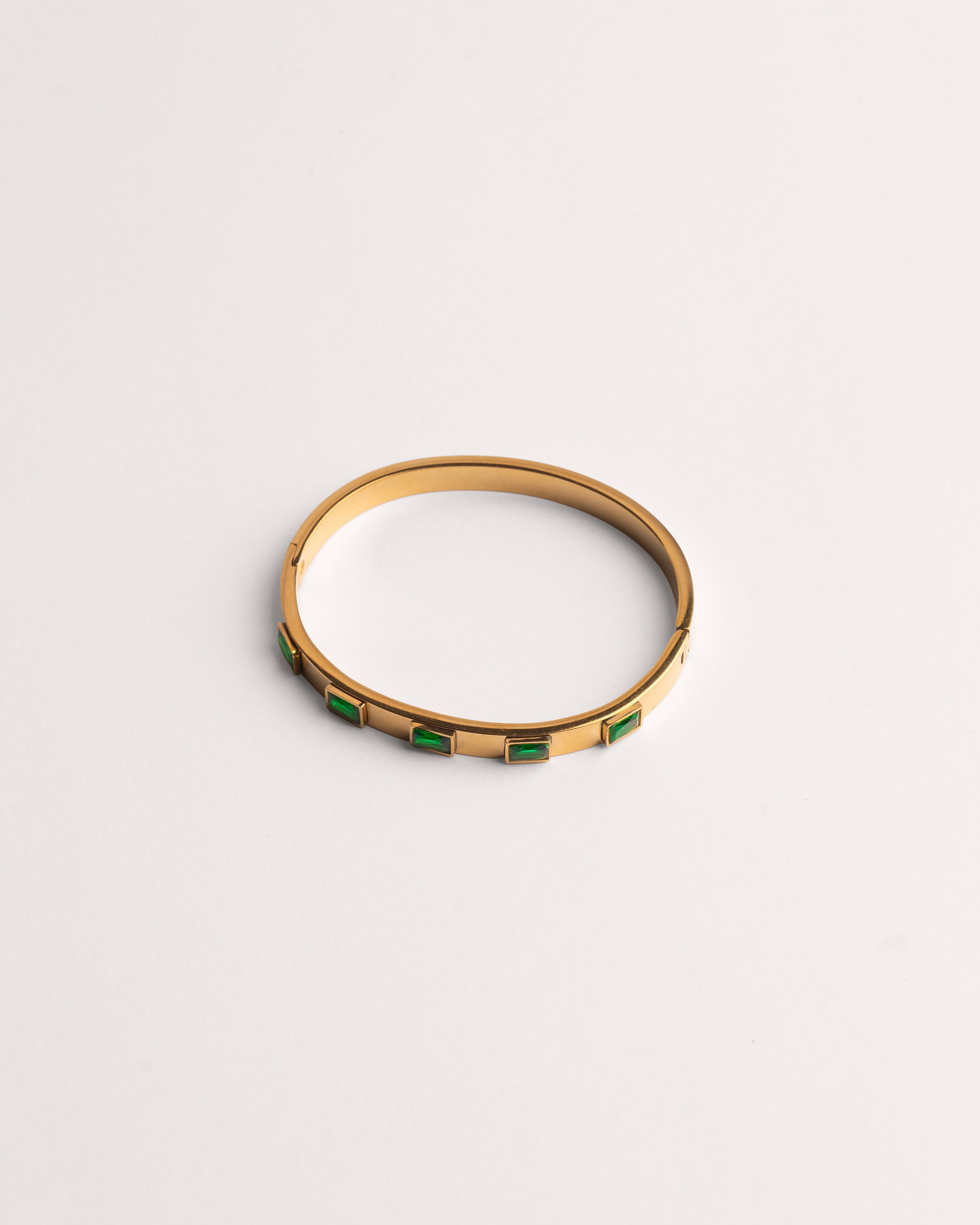 Green Rhinestone Band