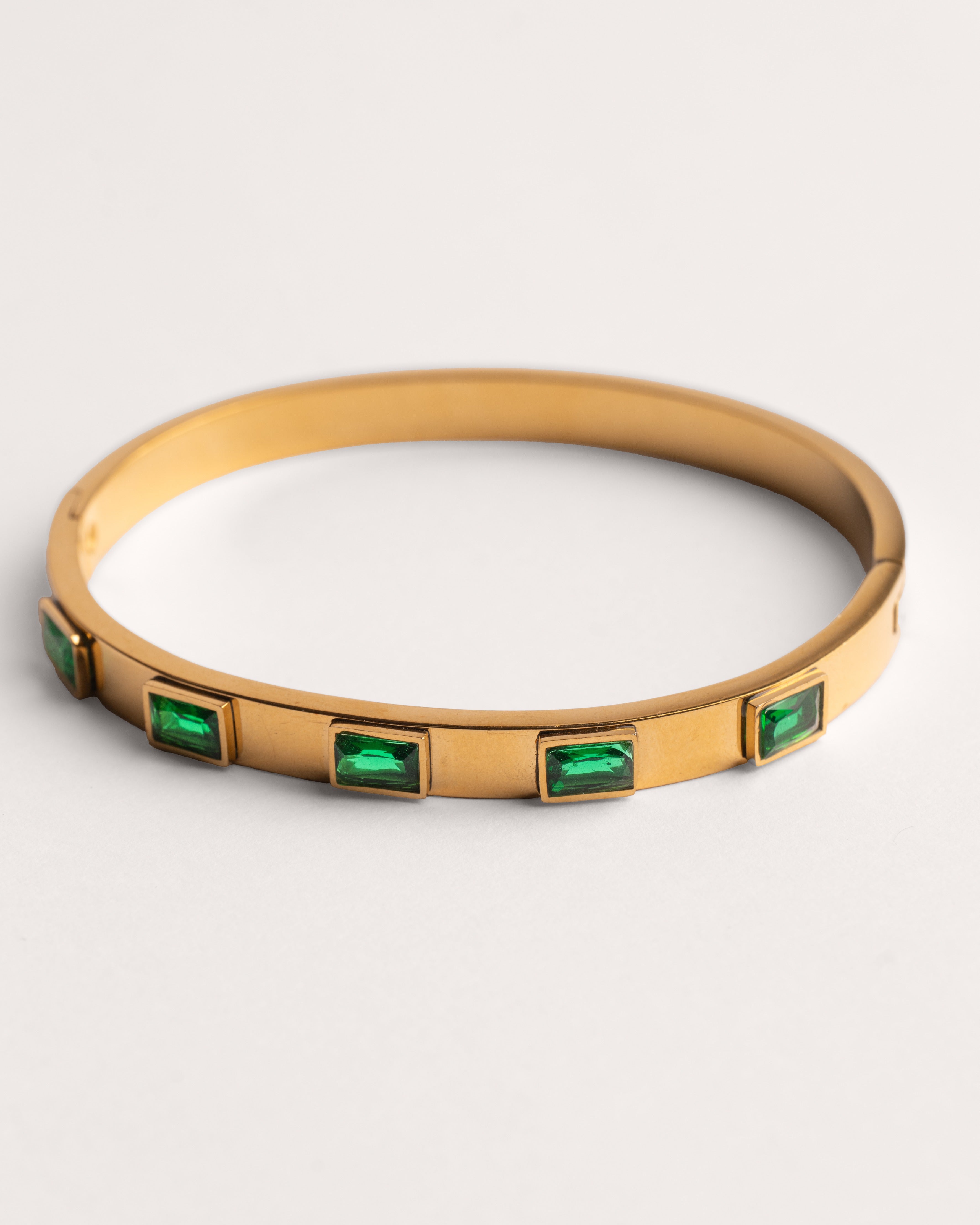 Green Rhinestone Band