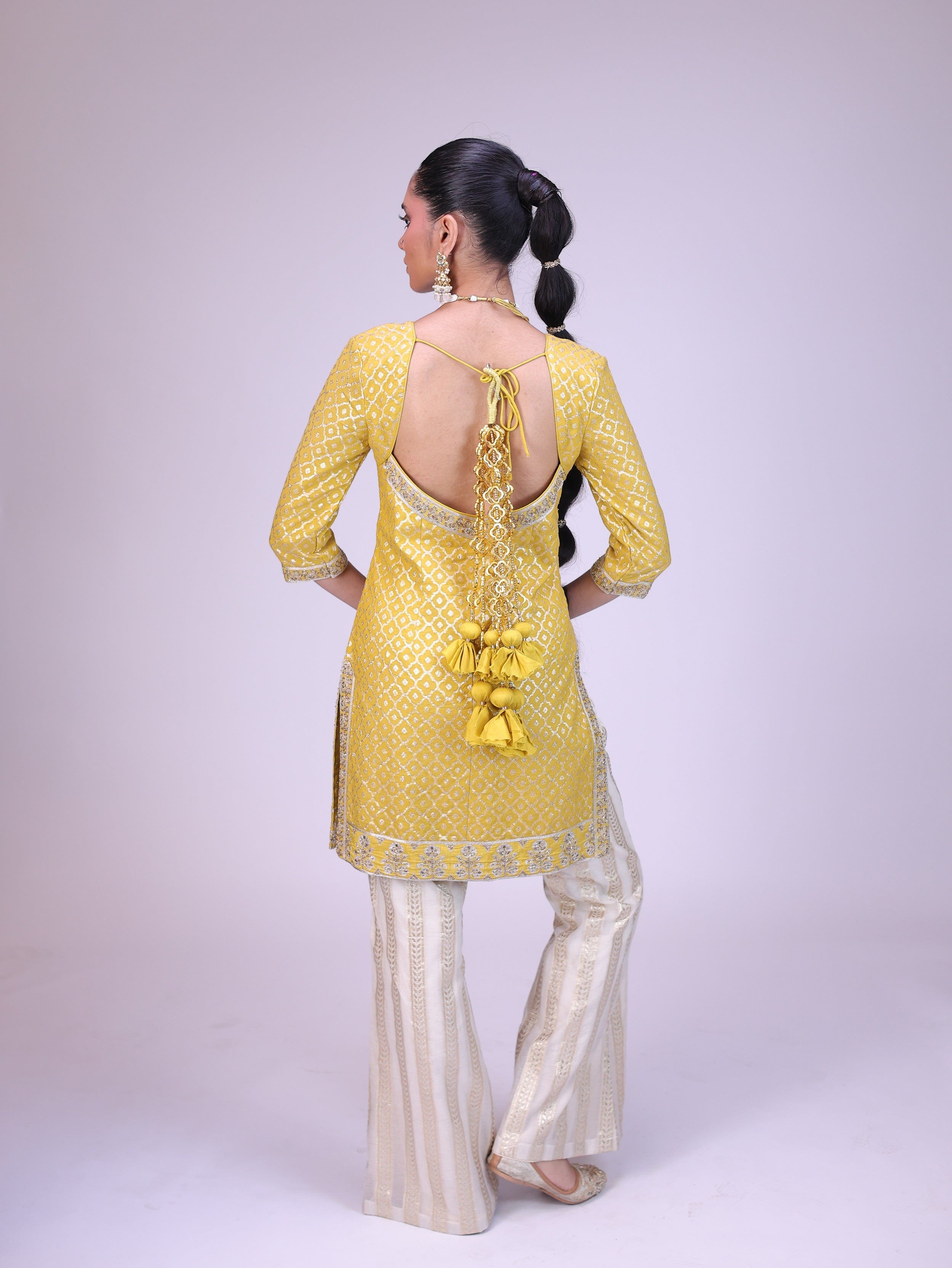 Fiza Short Kurta Bell Bottom