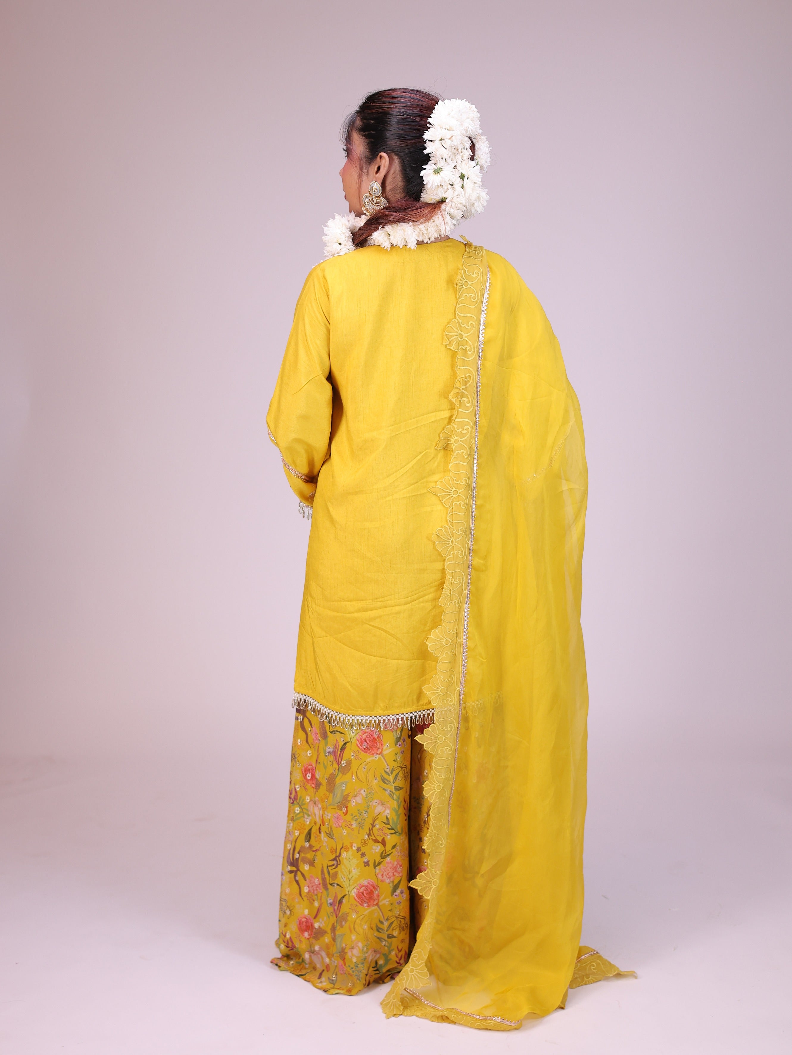 Shama Kurta Sharara Set