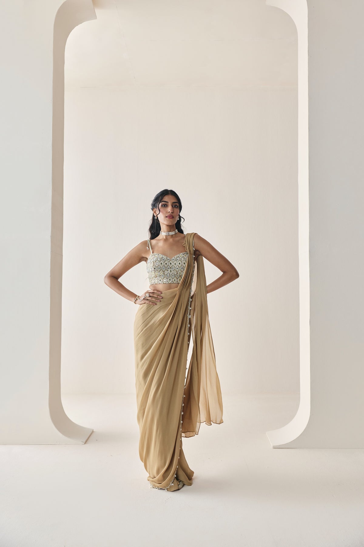 LORETTA SAREE SET