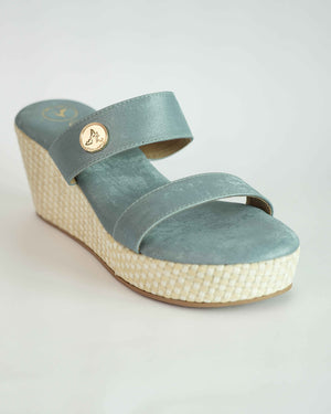 Blue Open Toe Board Fit wedge