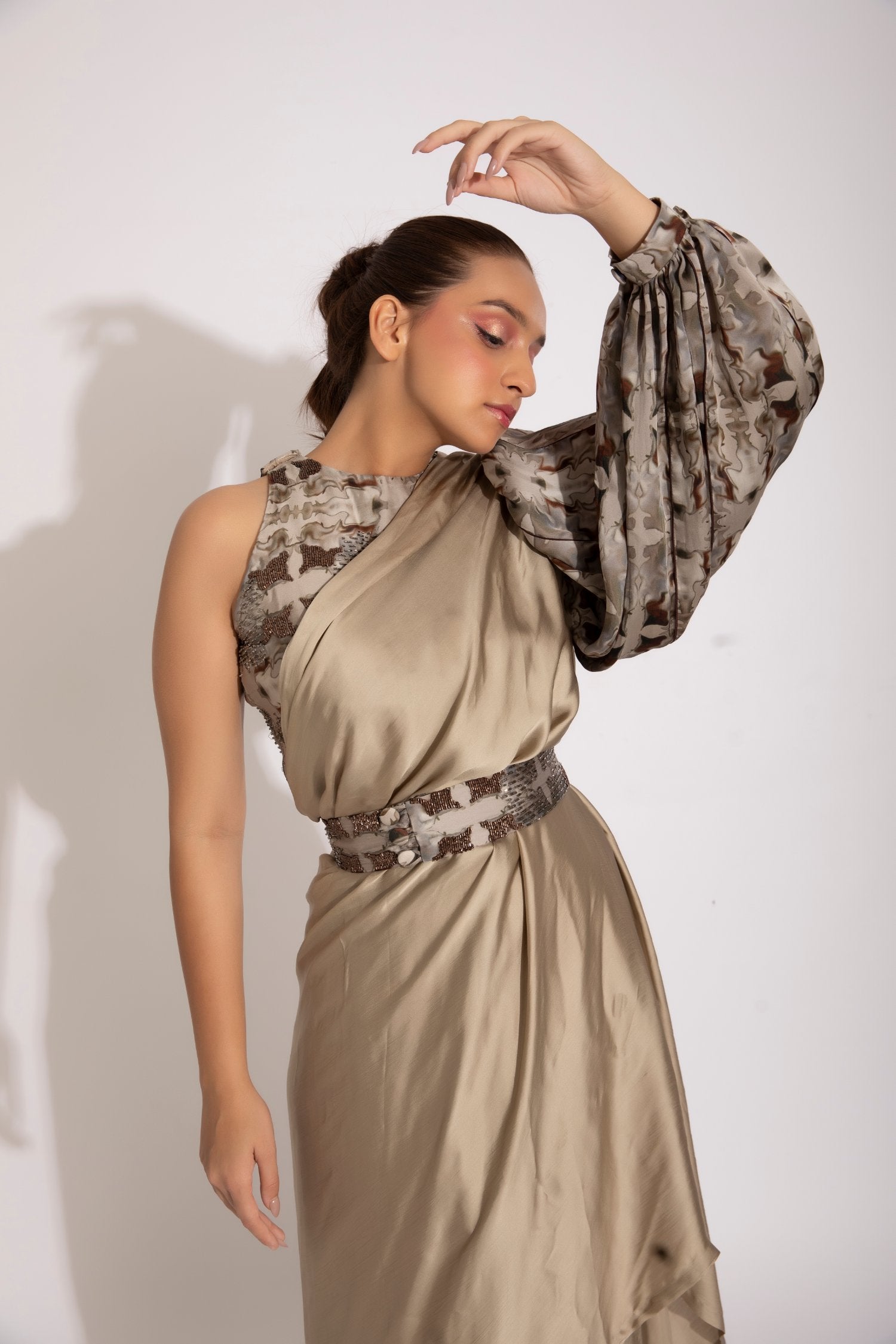 Sari With A Sleeve