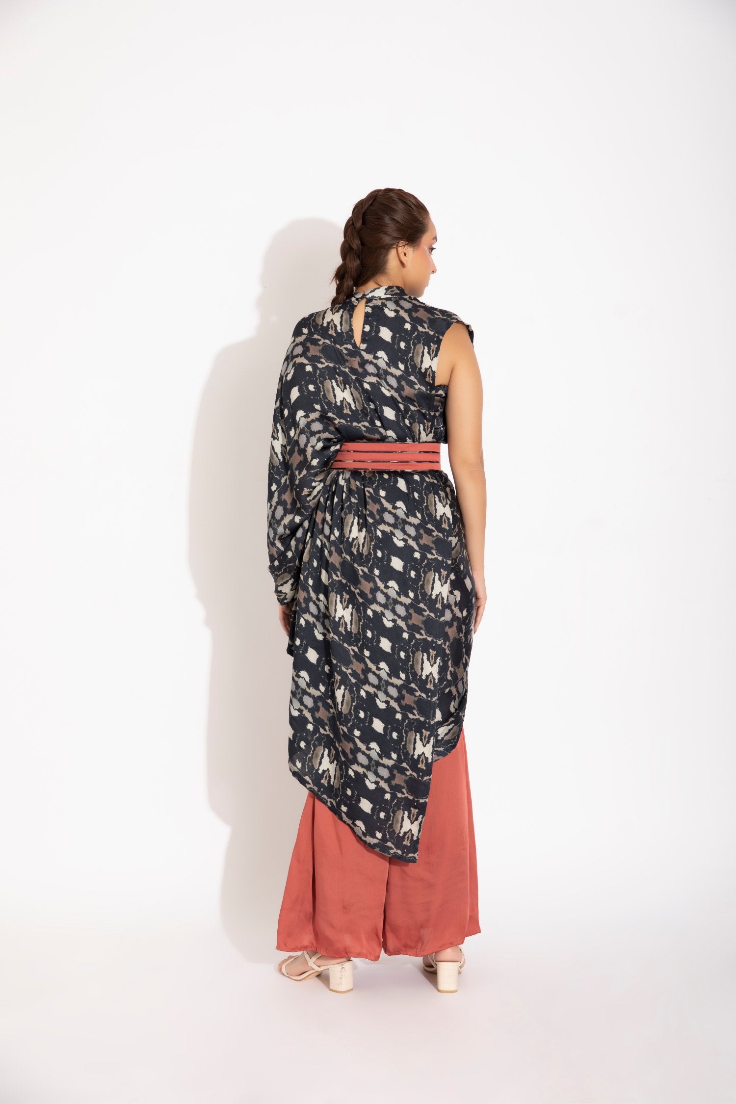 Pant Sari With A Pallu