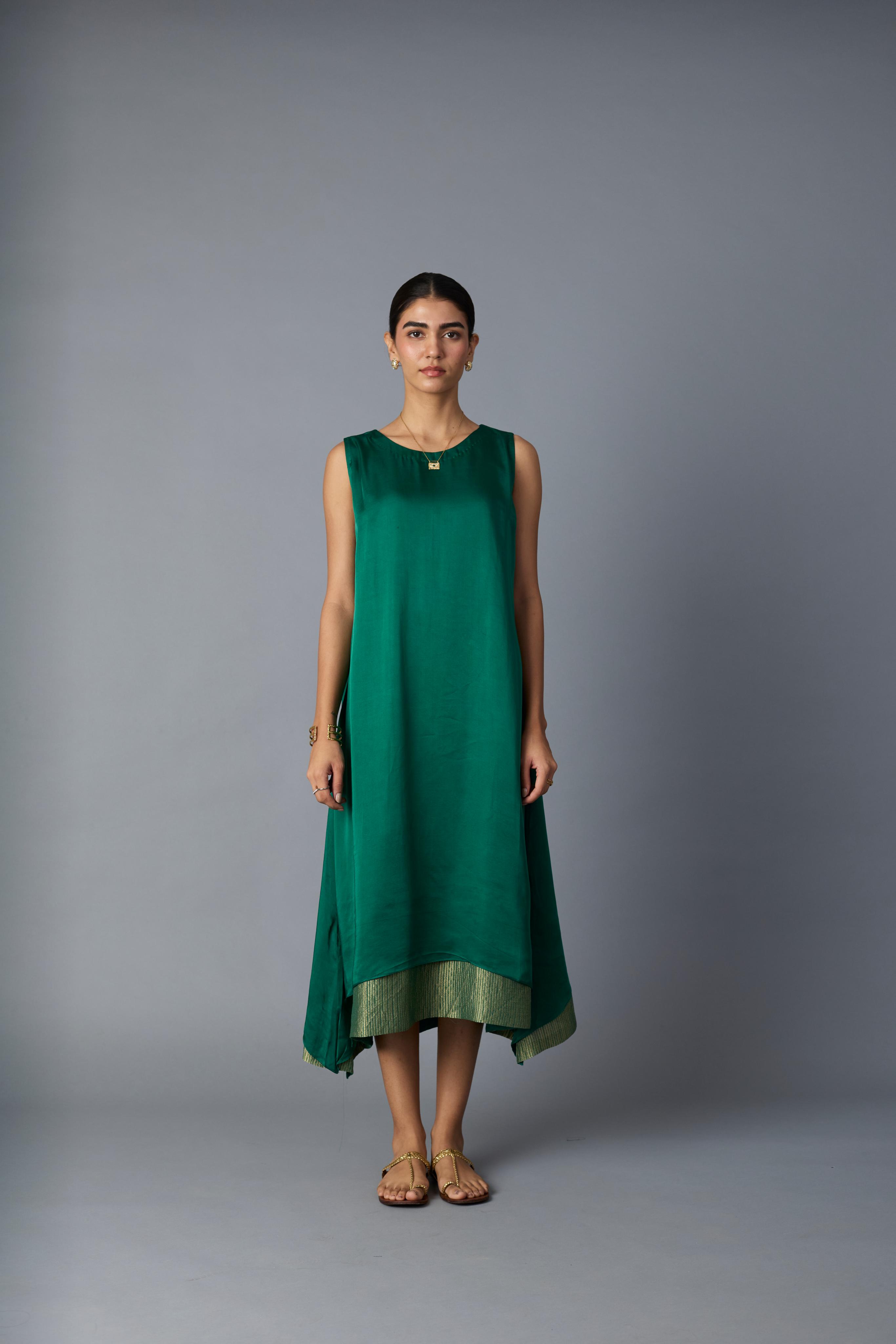 CHAMELI DRESS - GREEN