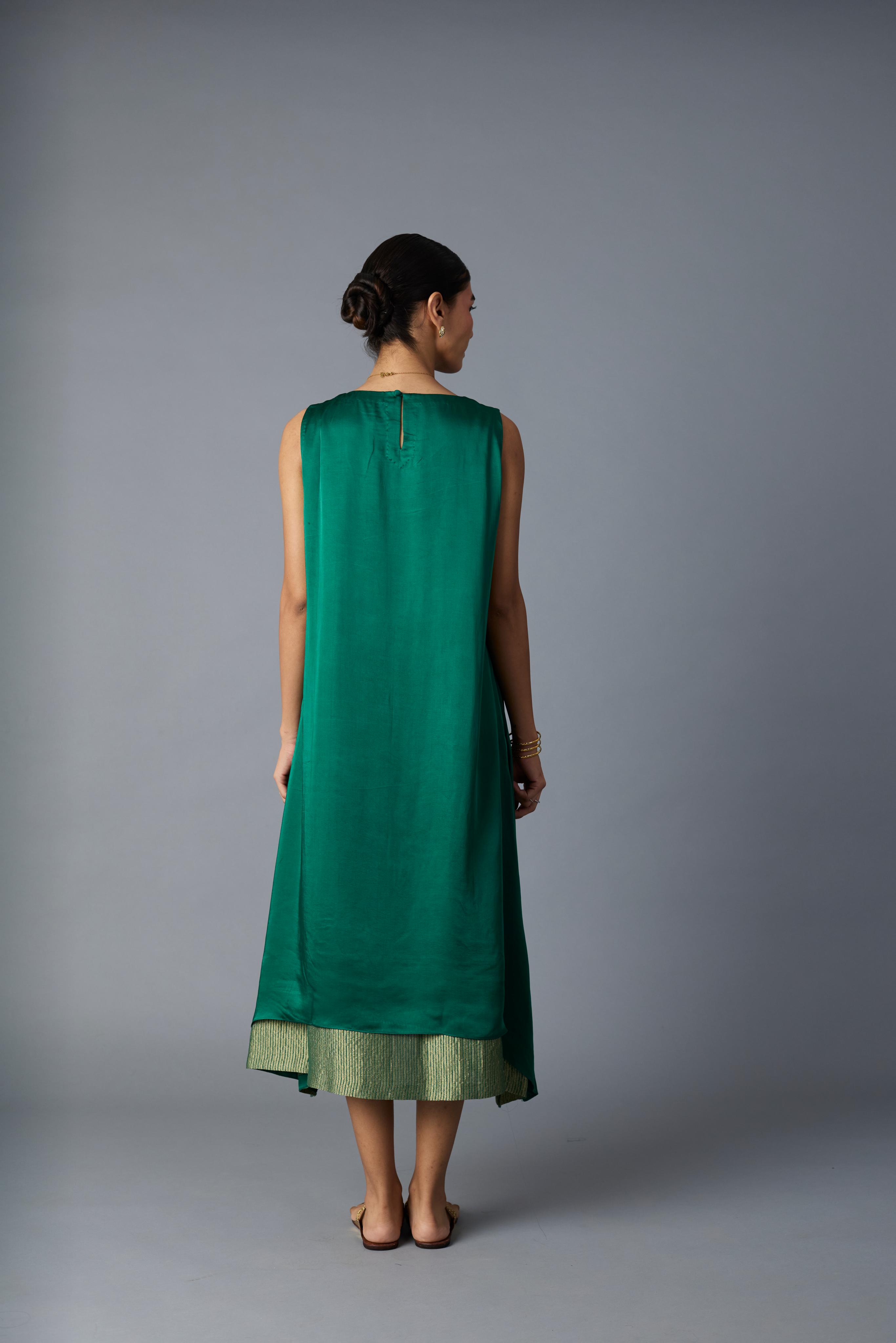 CHAMELI DRESS - GREEN