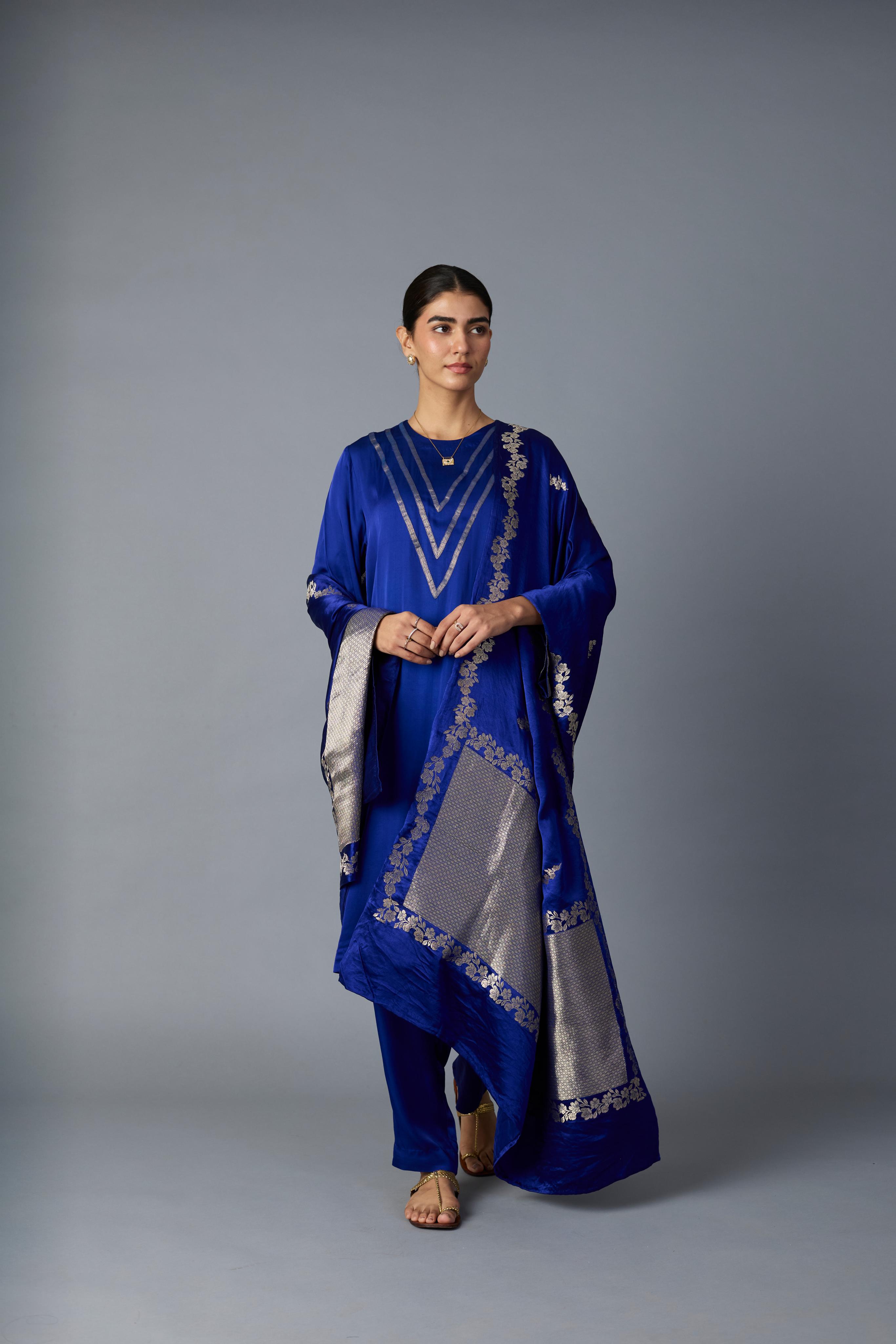 TEEN PATTI SET - ROYAL BLUE