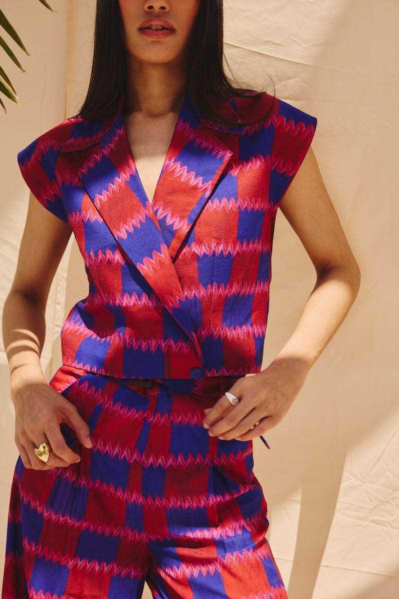Checkmate Chic - Vest