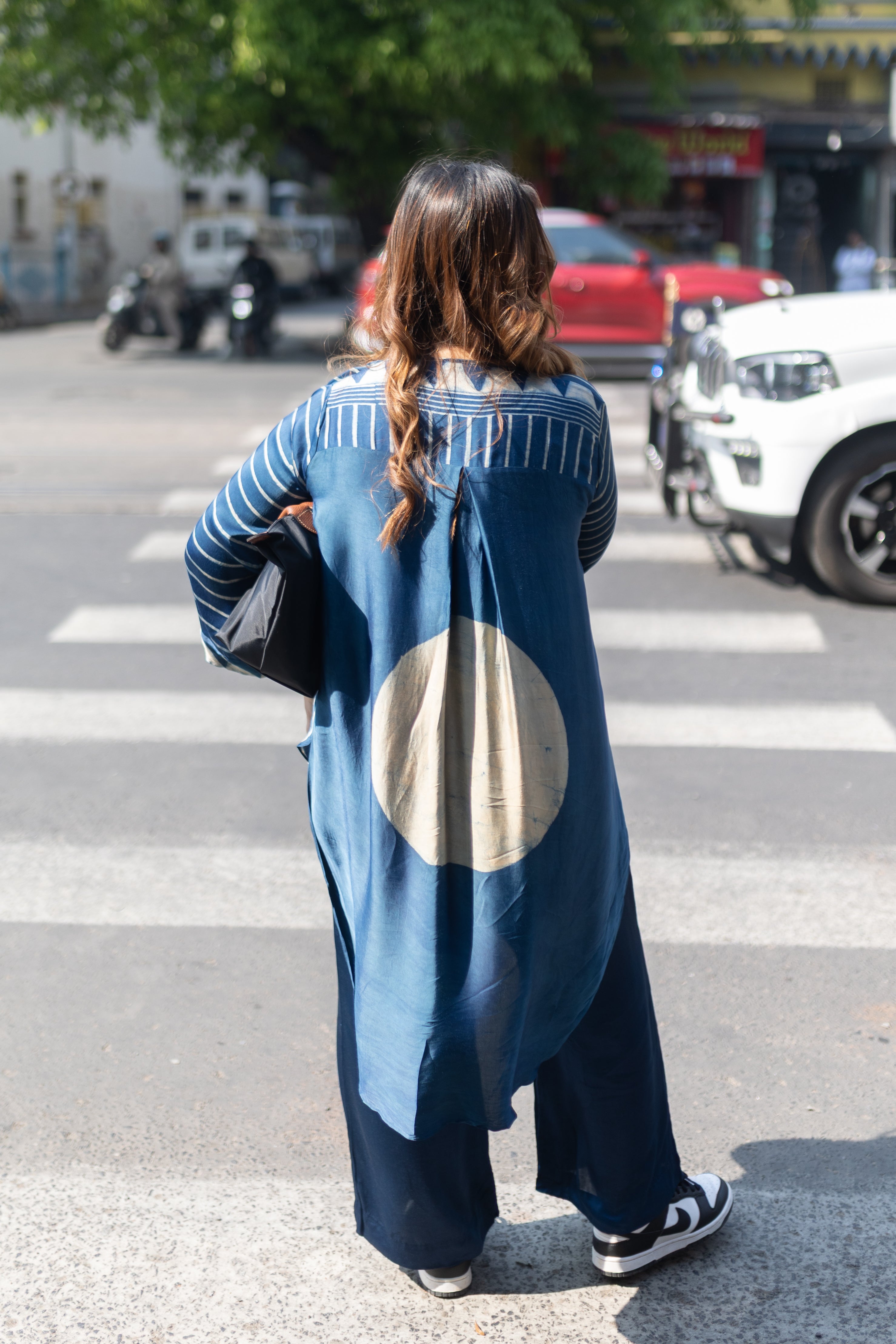 SOHO Indigo Blue Ajrakh Co-ord Set