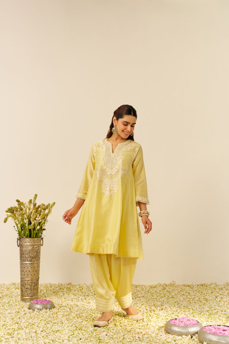 Aiza - Short Chauga With Salwar