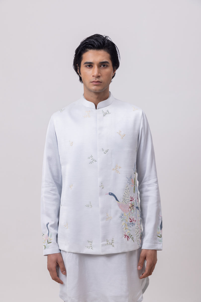 SWAN DESIGNER NEHRU JACKET/BUNDI