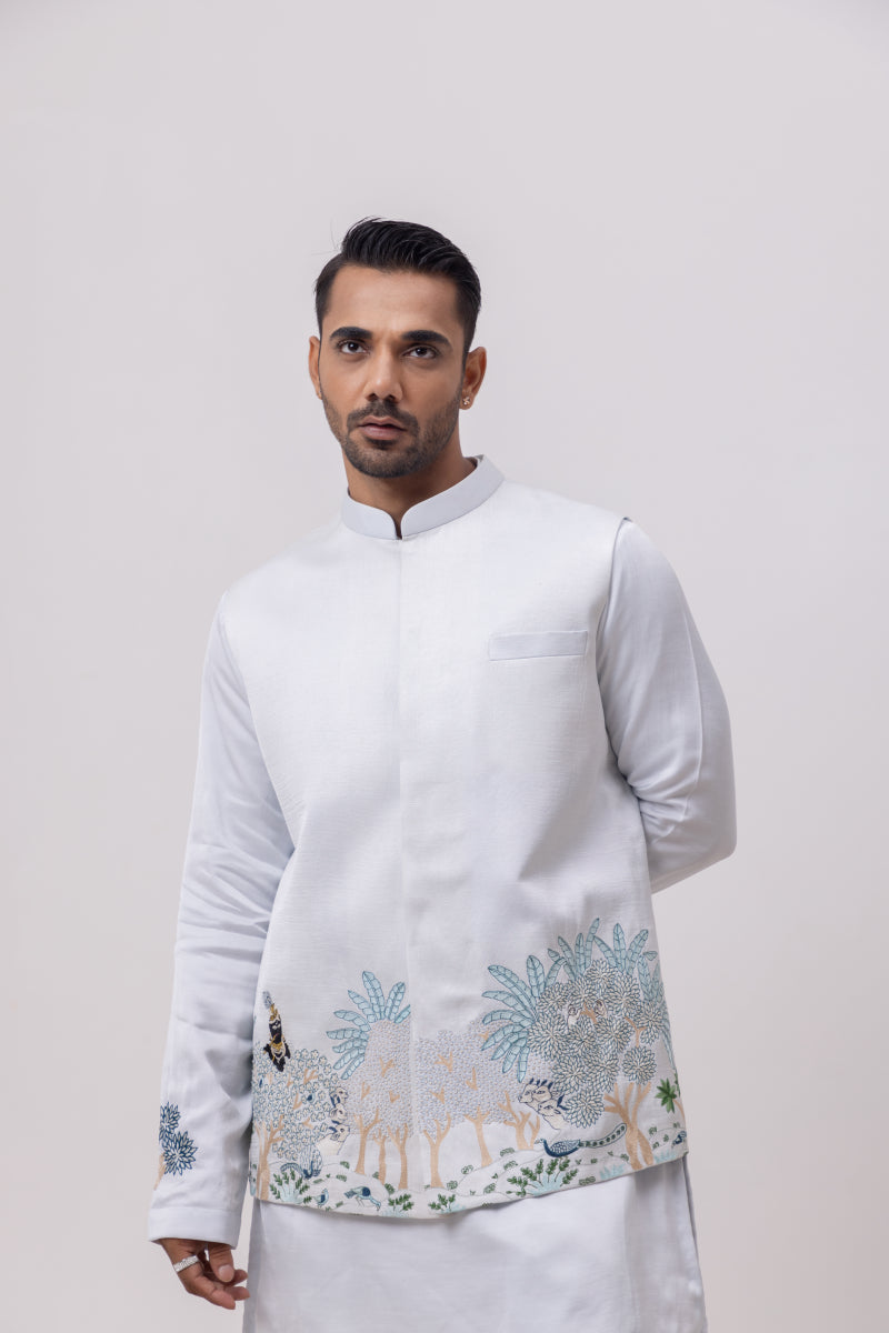 VRINDAVAN NEHRU JACKET / BUNDI