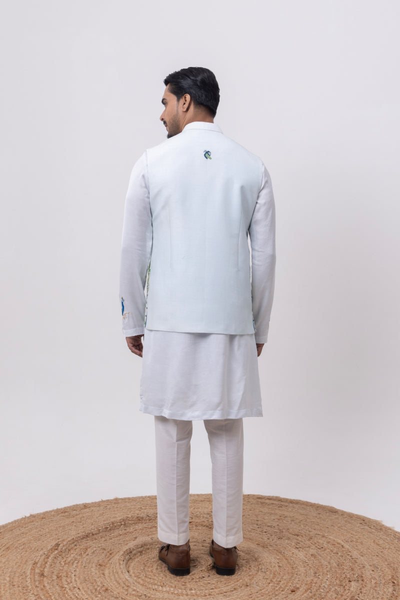 SHREENATH DESIGNER NEHRU JACKET WITH KURTA & PANT SET
