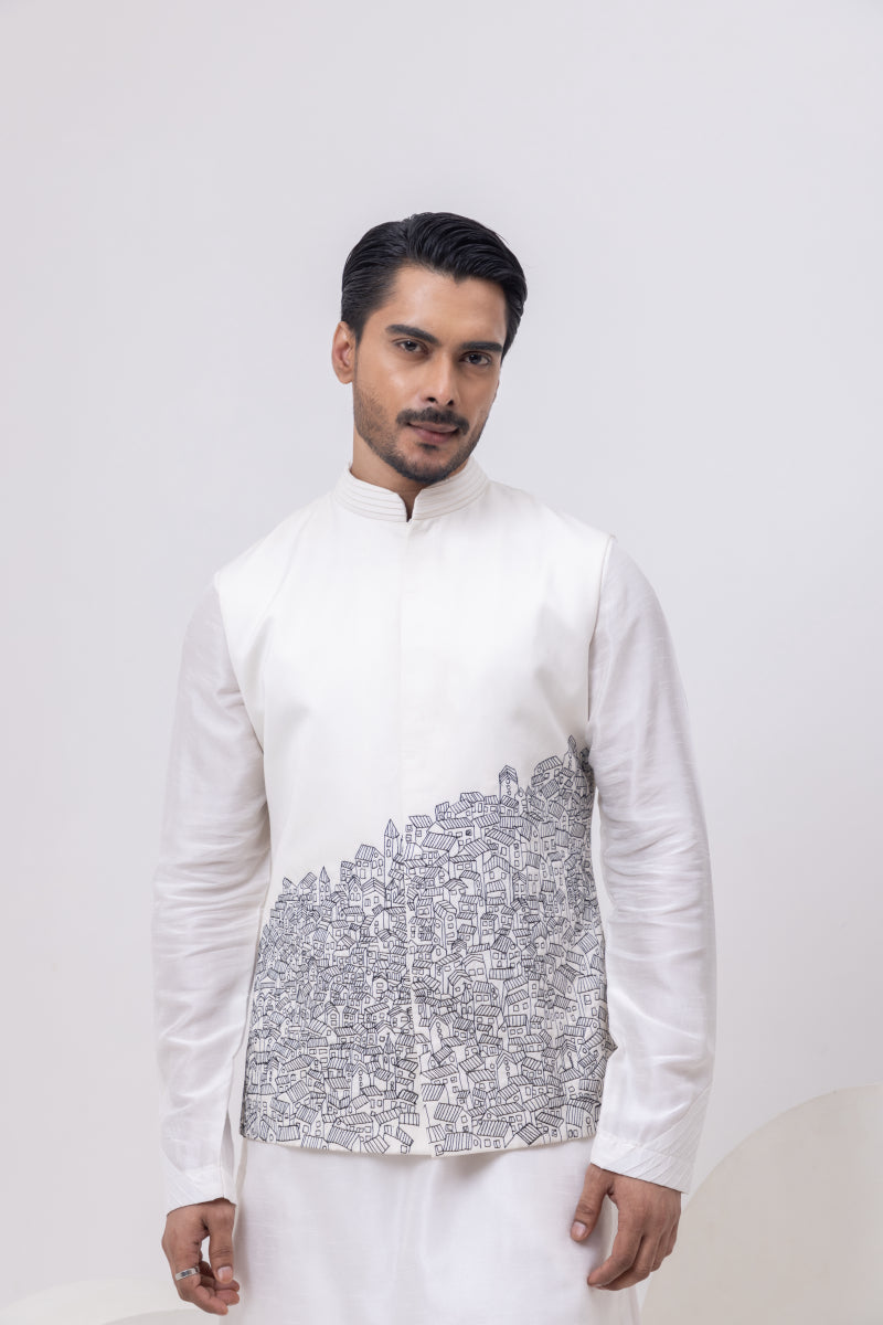 BUILDING DESIGNER NEHRU JACKET / BUNDI