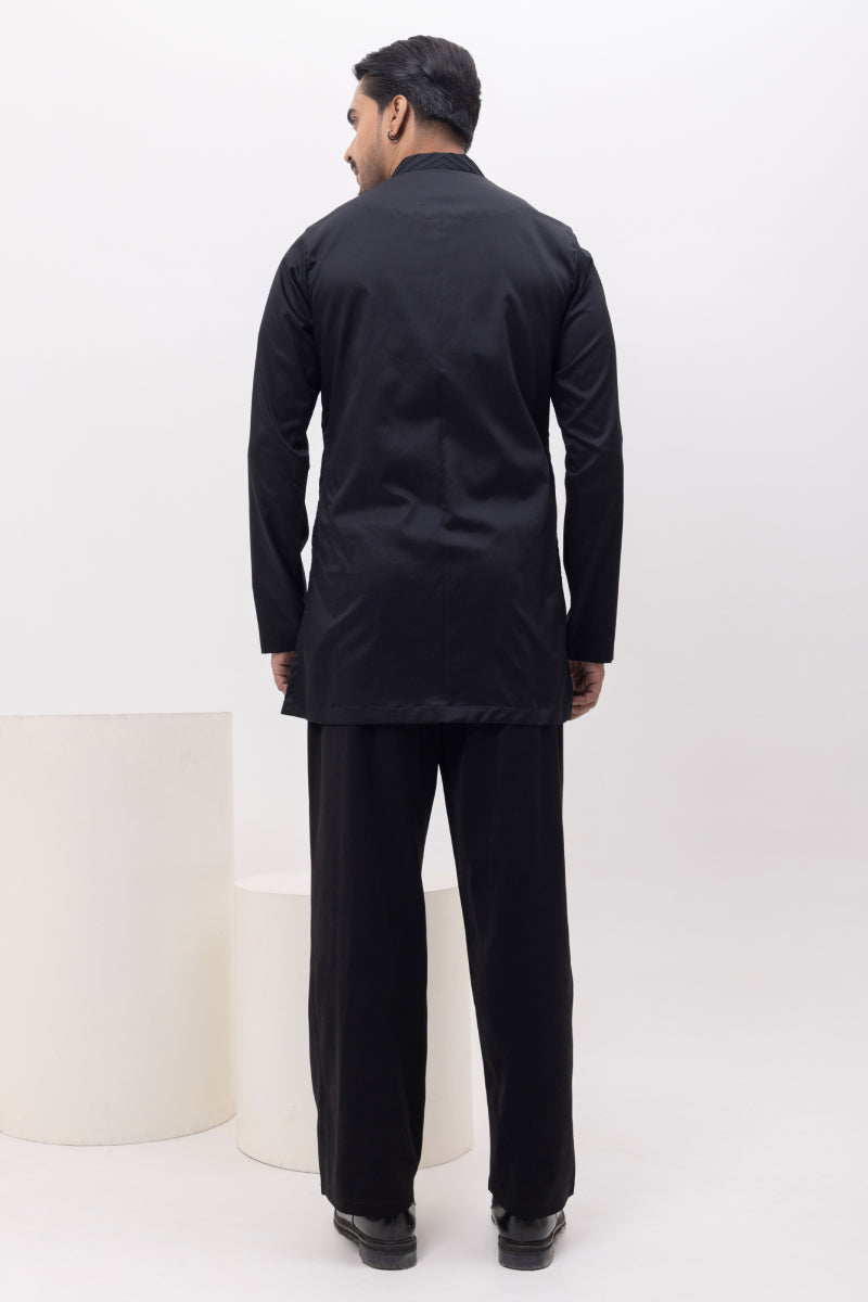 PINTUCK PANEL DESIGNER KURTA & PANT SET