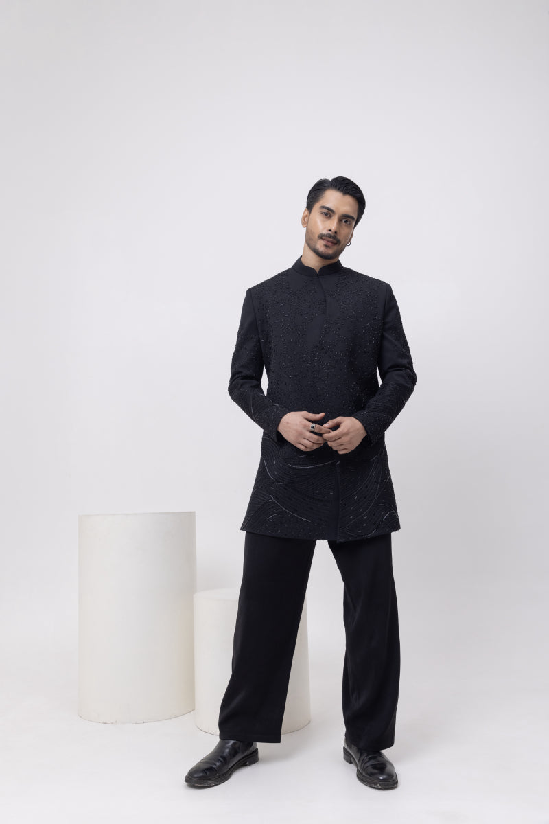 S ZARDOSI BANDHGALA WITH TROUSERS