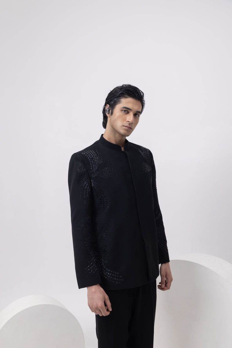 CORAL REEF BANDHGALA WITH TROUSERS