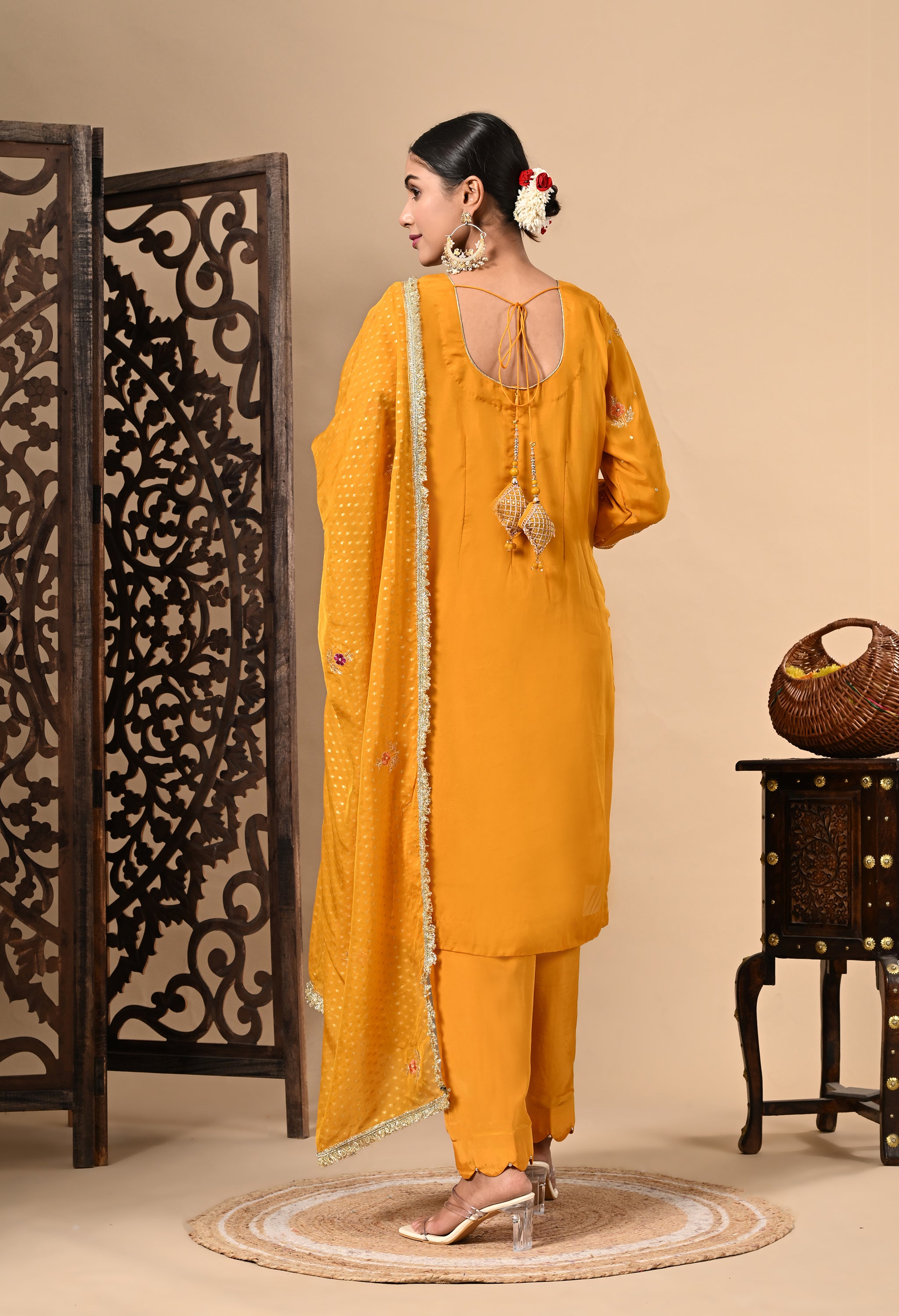 Turmeric Yellow Kurta Set