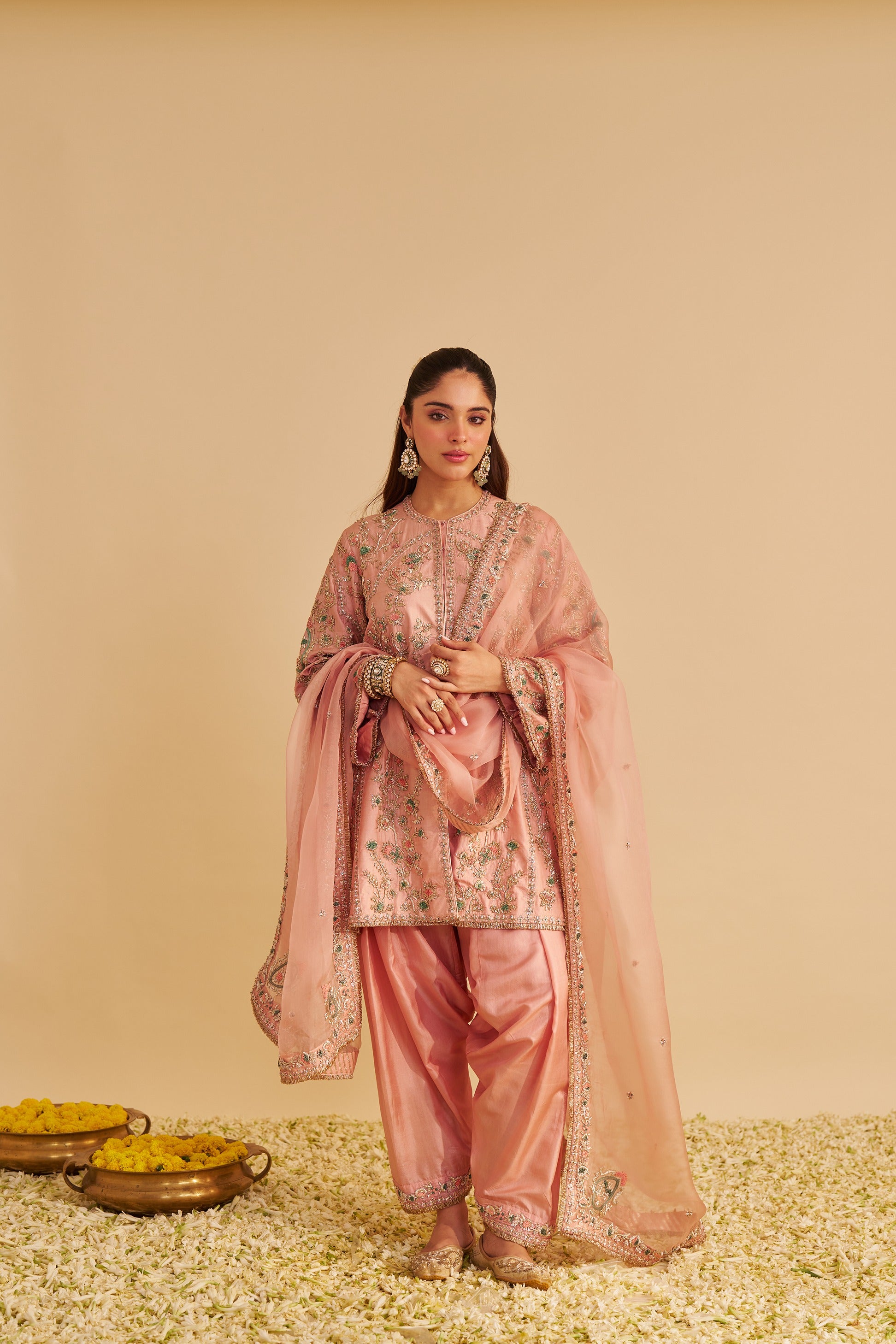 Alira Dabka Zardozi Kurta Set