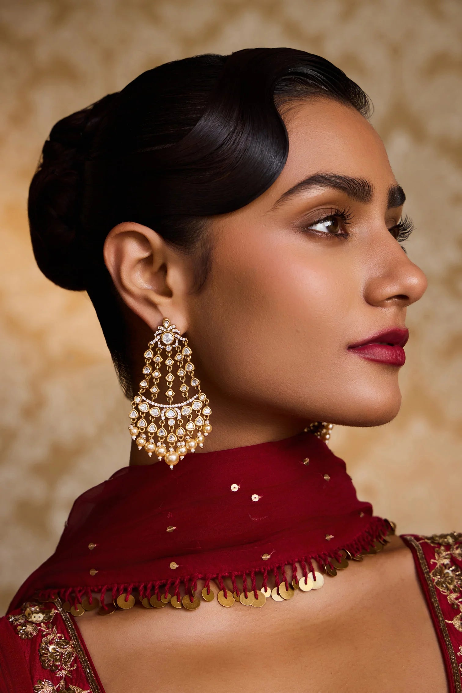 Leher Polki Earring
