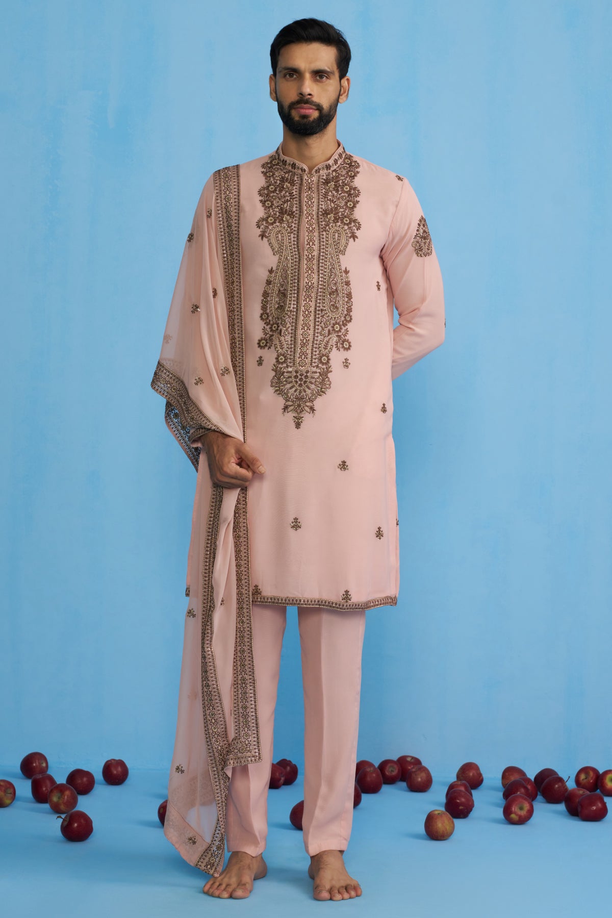 ARABIC PINK KURTA SET
