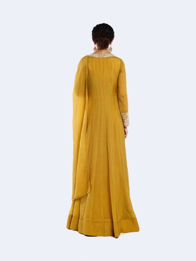 Embroidered Anarkali Suit set