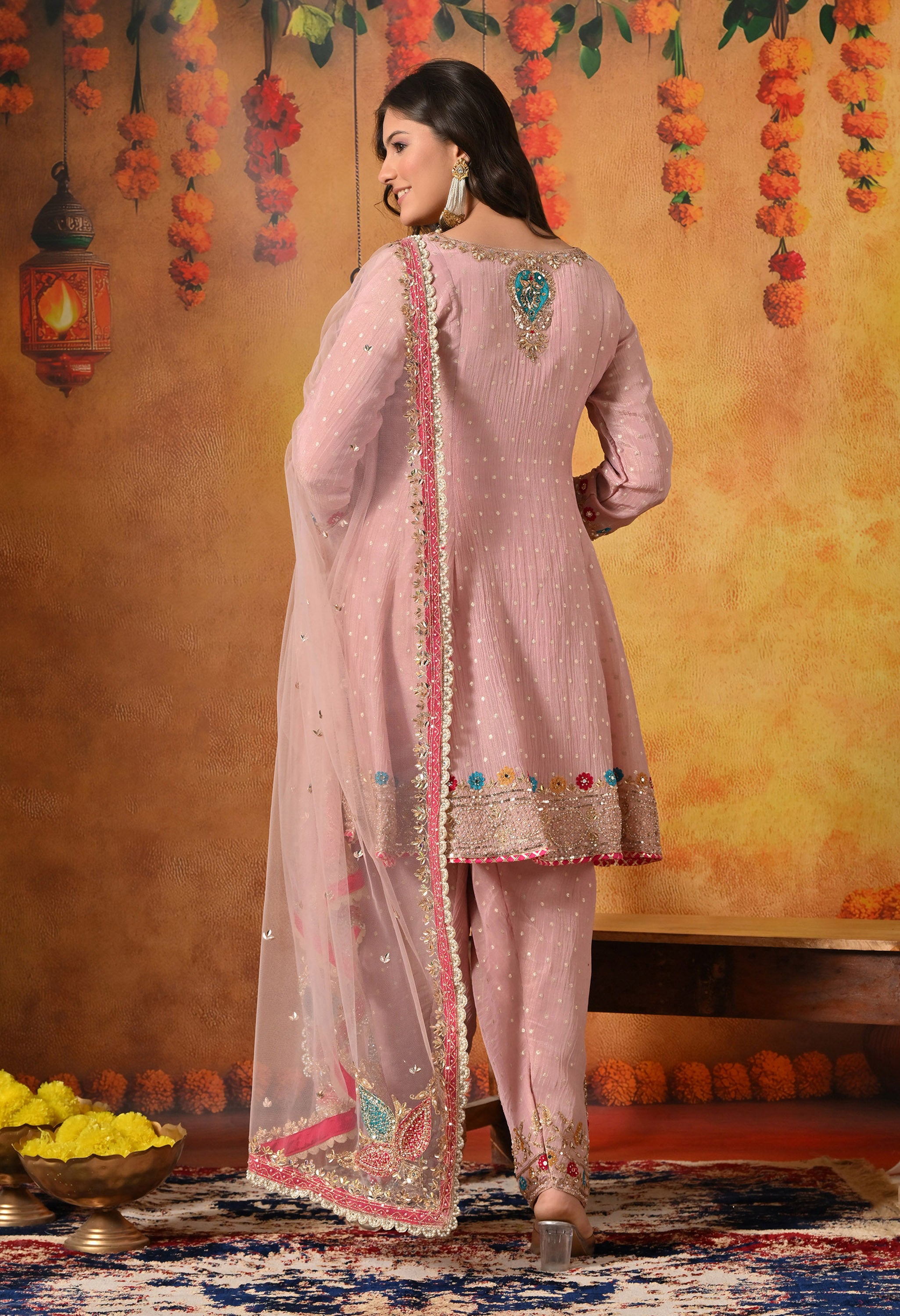 Pink Kurta Set