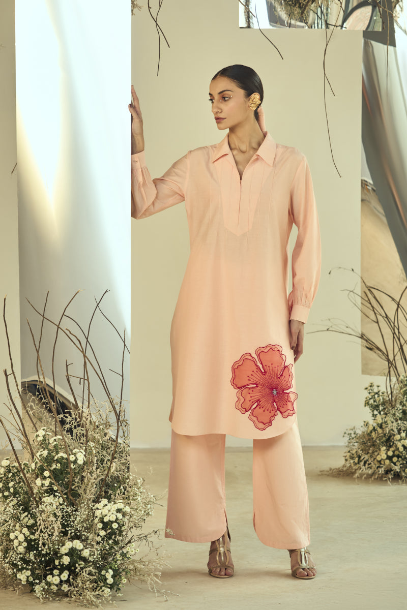 Peach Paradise Suit Set