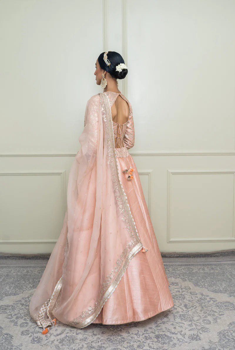 Aafiyah-Lehenga with blouse and dupatta