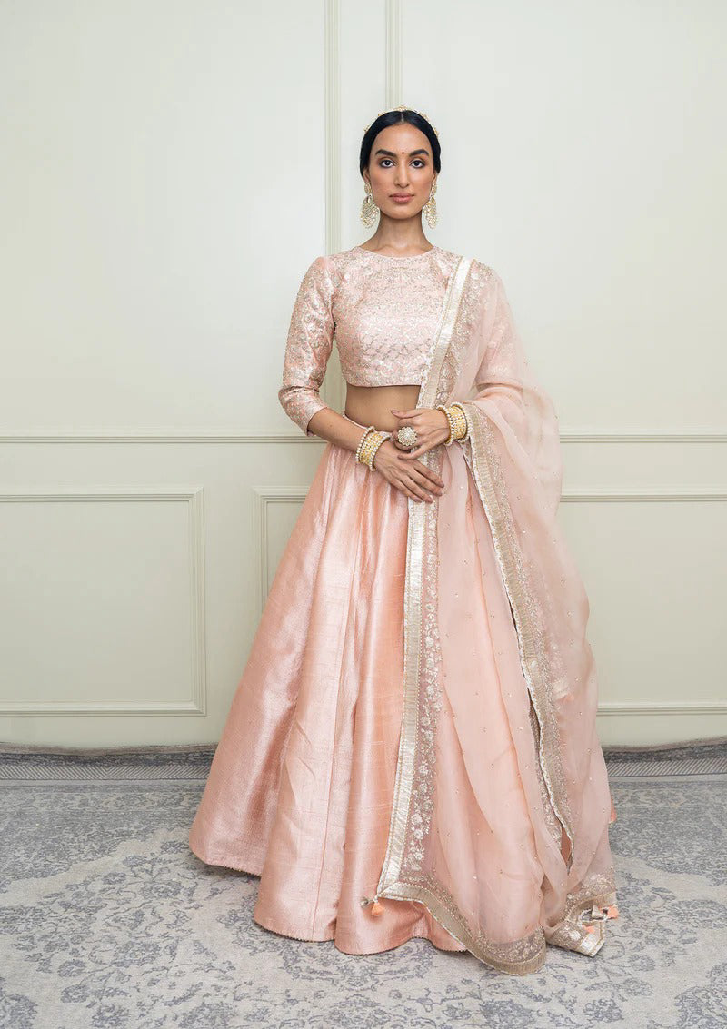 Aafiyah-Lehenga with blouse and dupatta