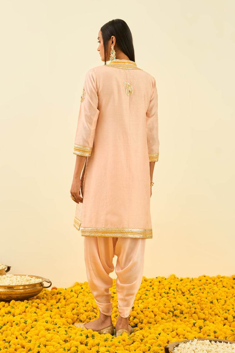 Aliza- Short kurta with dhoti