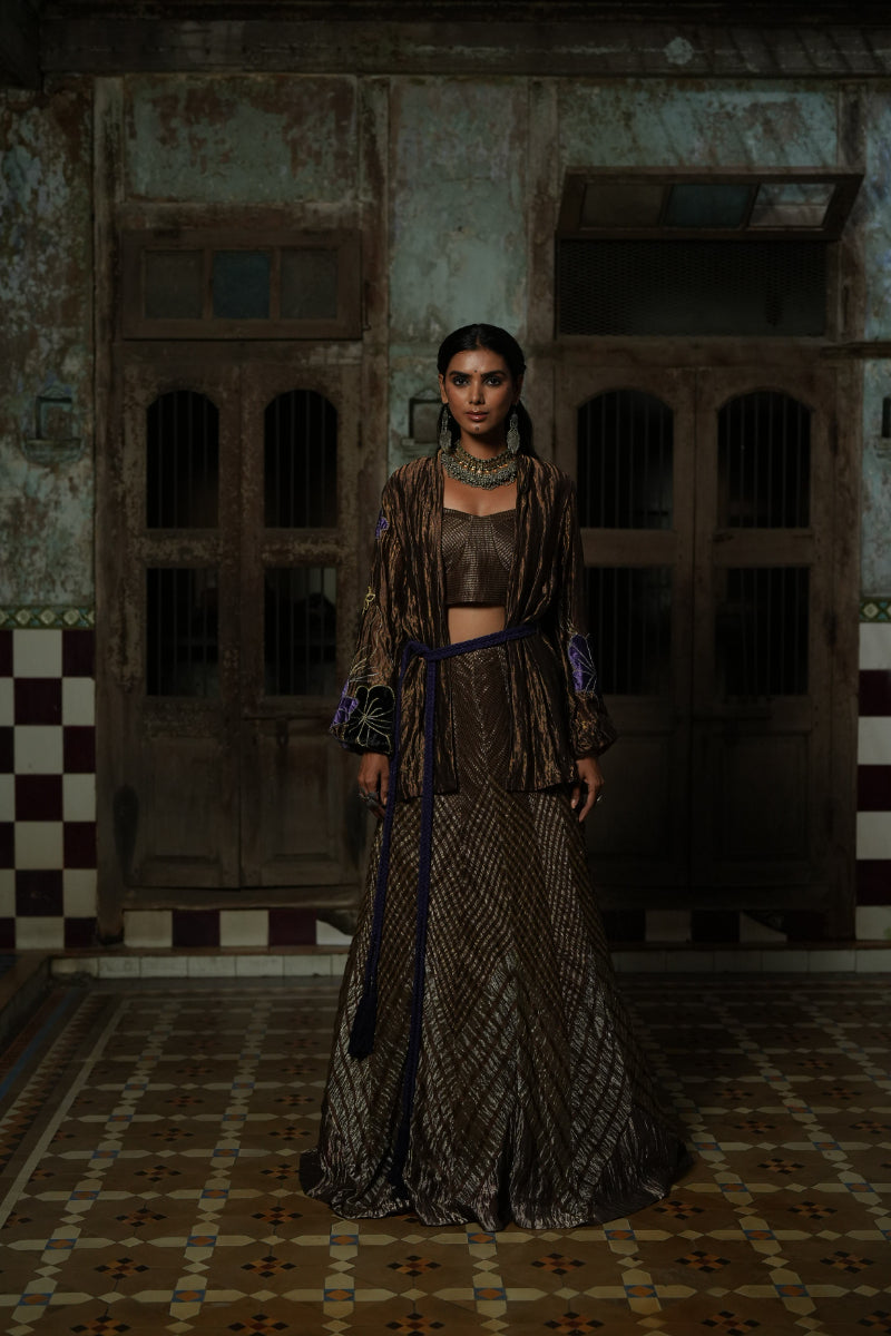 Antara - Jacket, bustier & skirt set