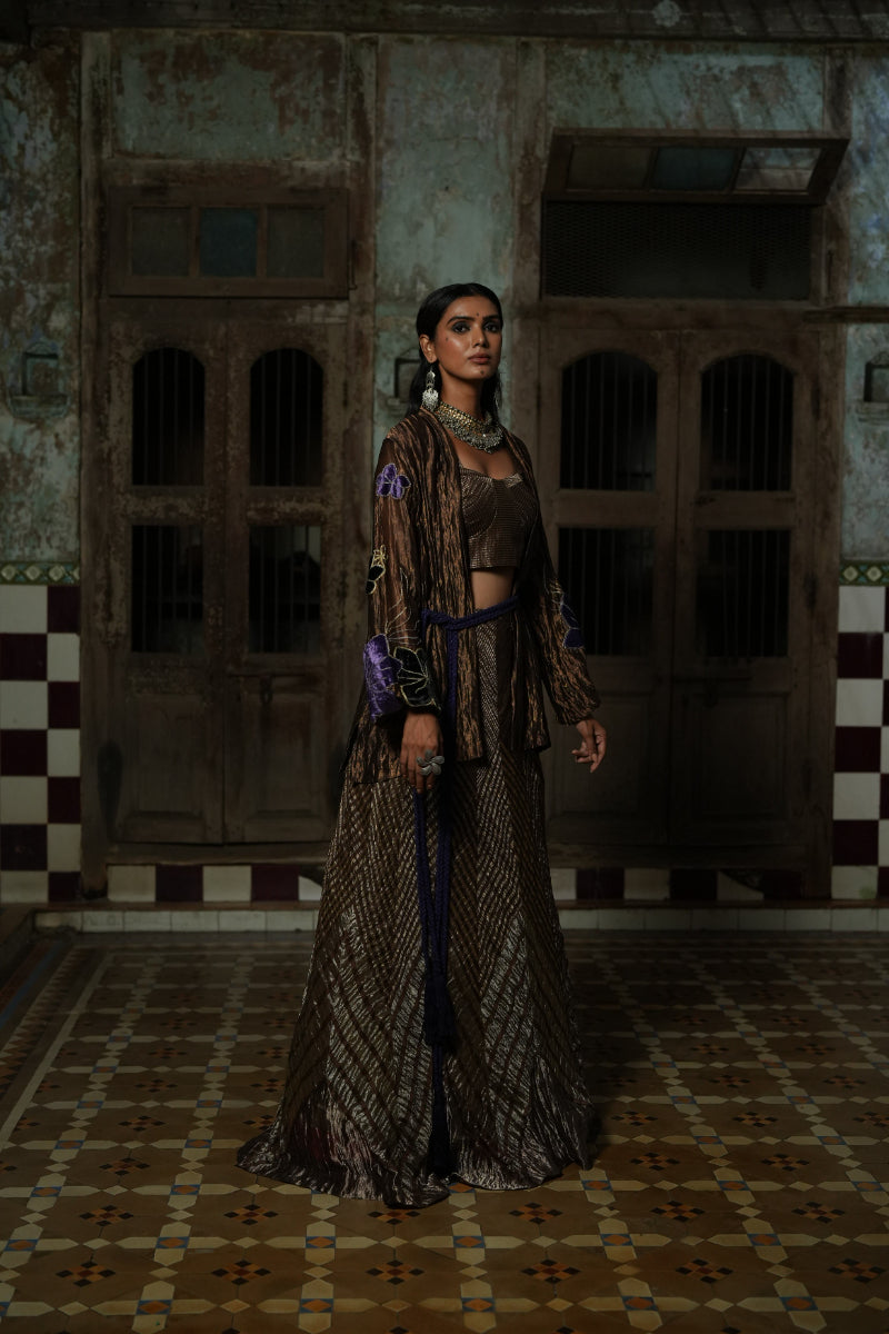 Antara - Jacket, bustier & skirt set