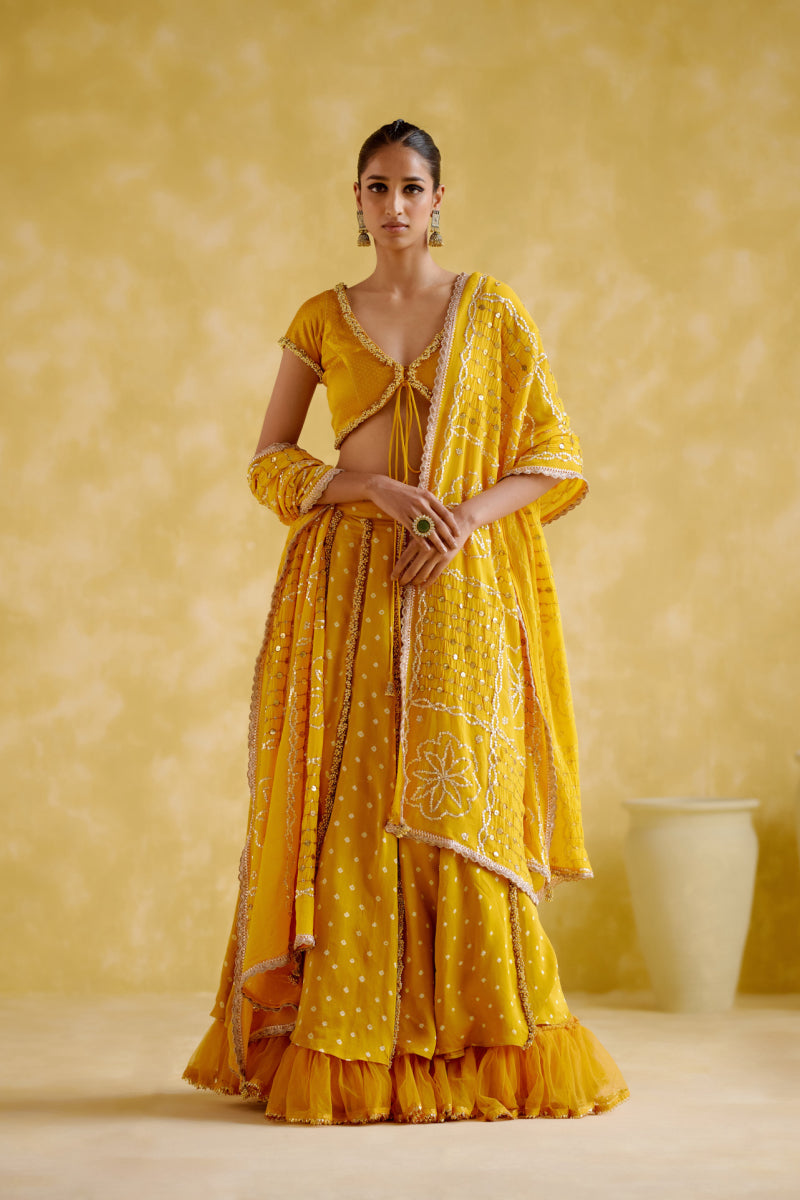 Aparna-Yellow Lehnga