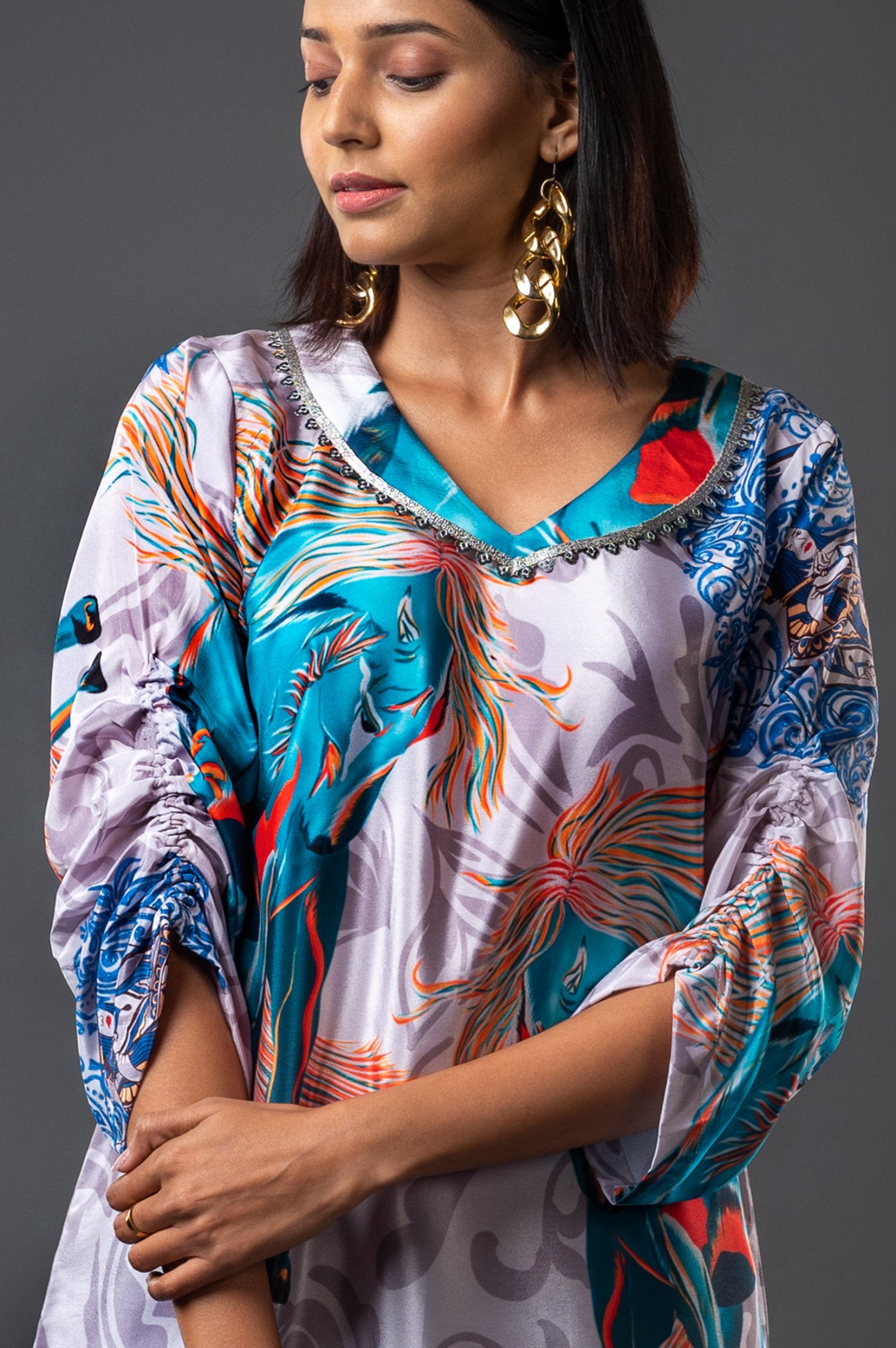 Kalki Printed Coord Set