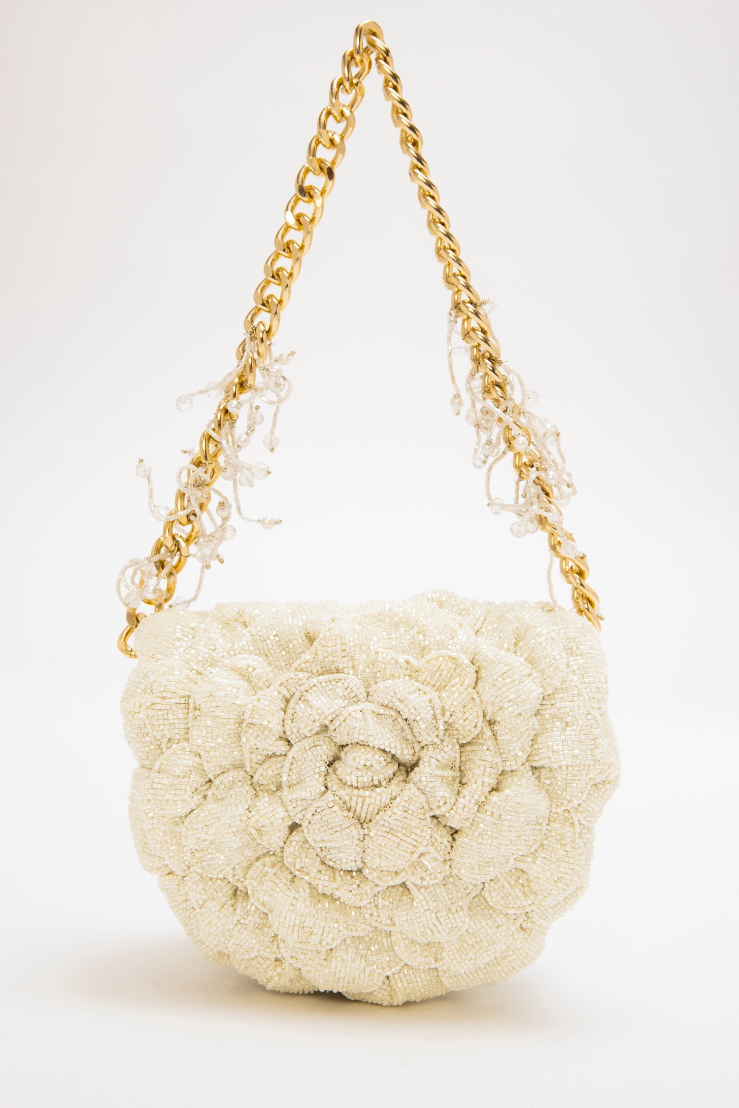 Coco Beaded Mini – Ivory