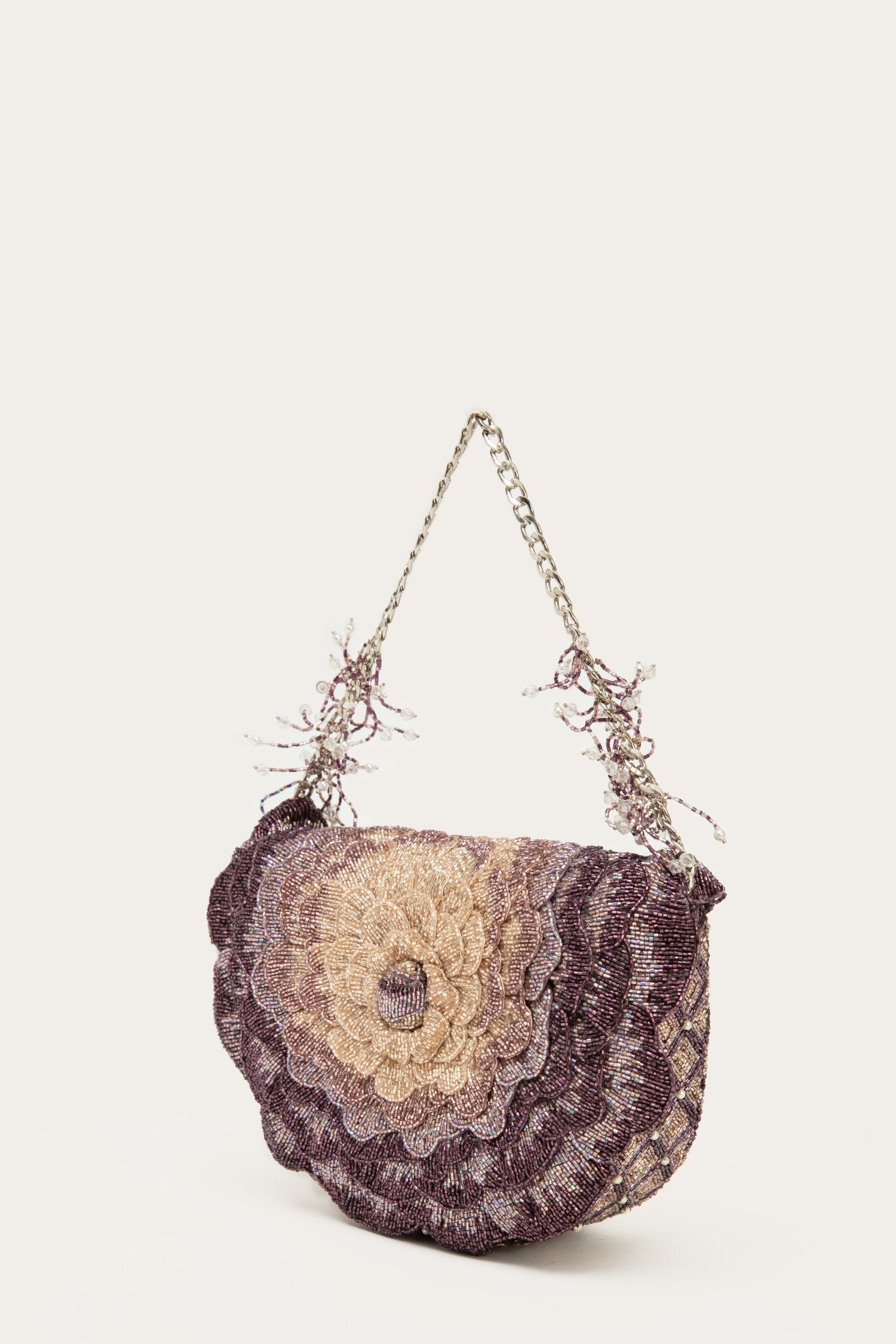 Coco Beaded Sling- Amethyst
