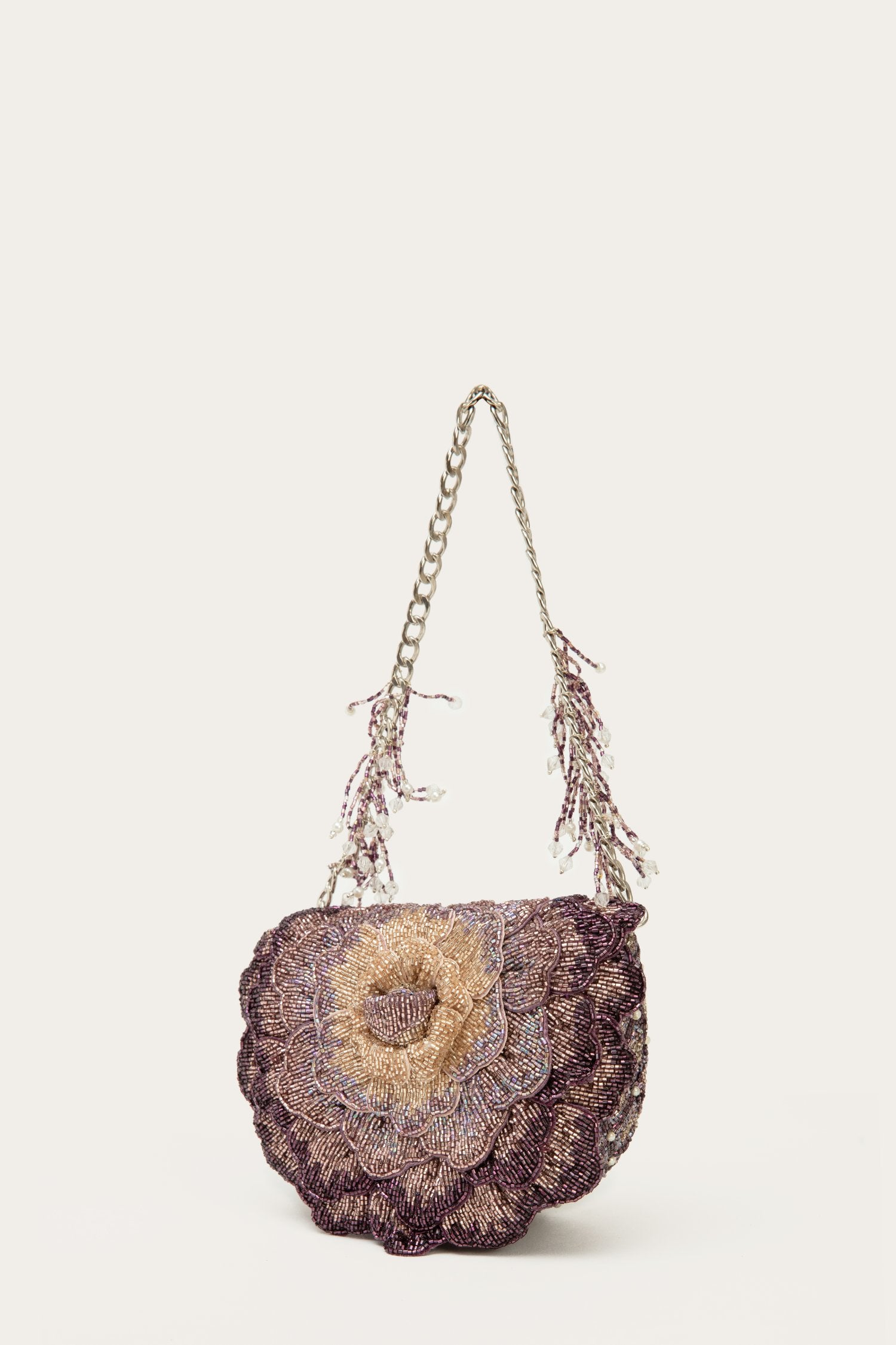 Coco Mini Beaded Sling-Amethyst