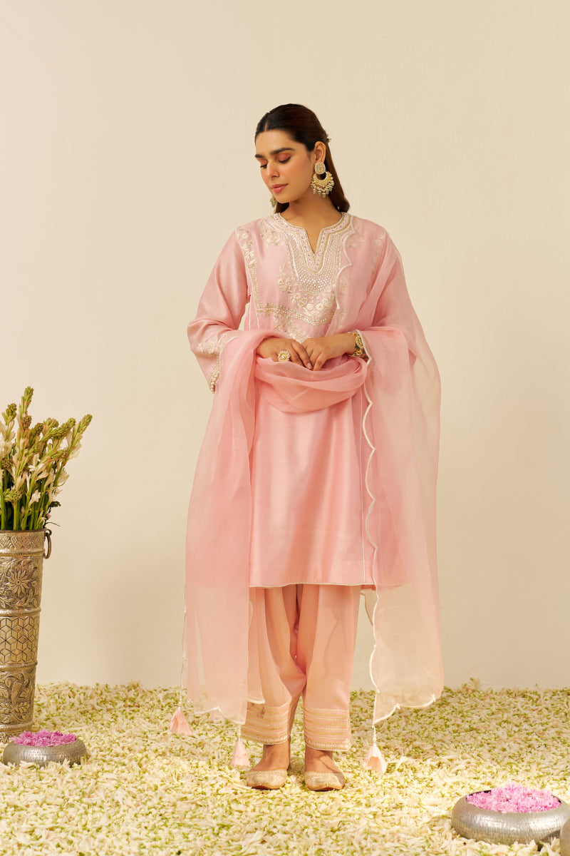Aiza - Short Chauga With Salwar And Dupatta