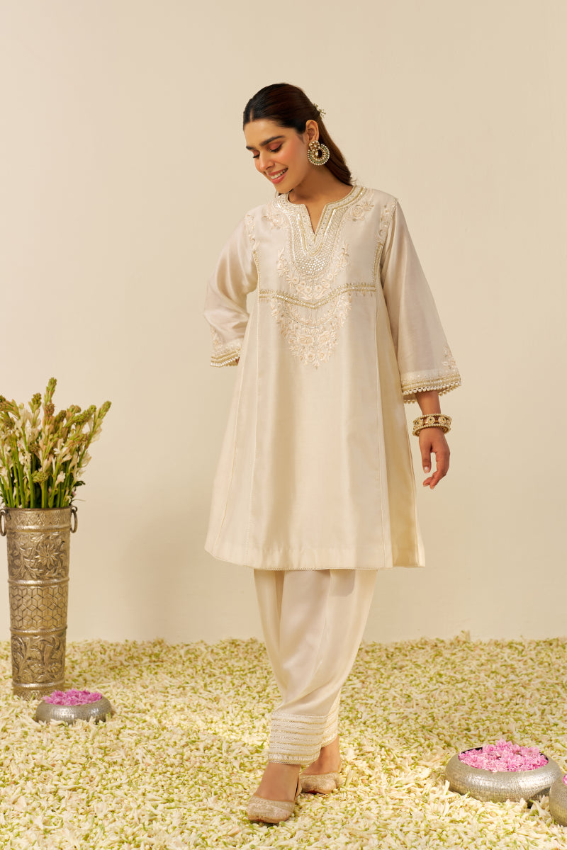 Aiza - Short Chauga With Salwar