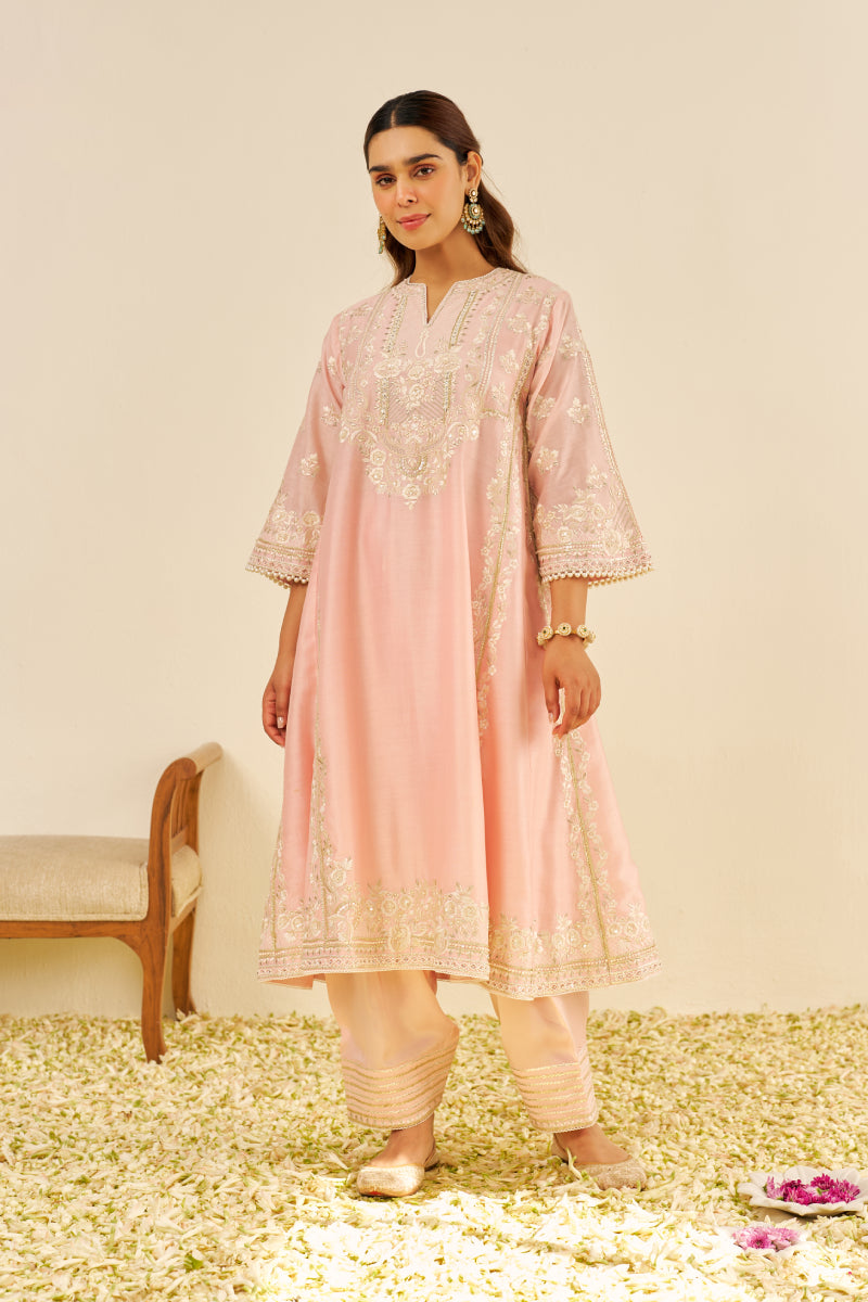 Maziya - Long Chauga With Salwar