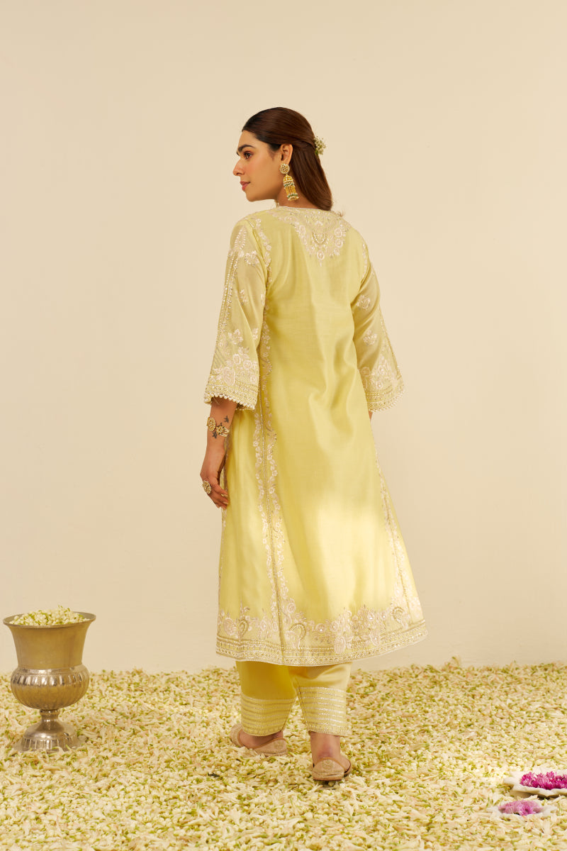 Maziya - Long Chauga With Salwar