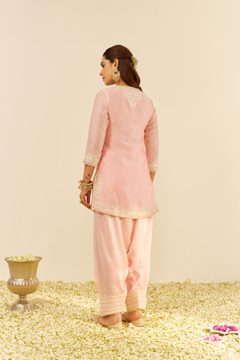 Sara - Short Kurta With Salwar