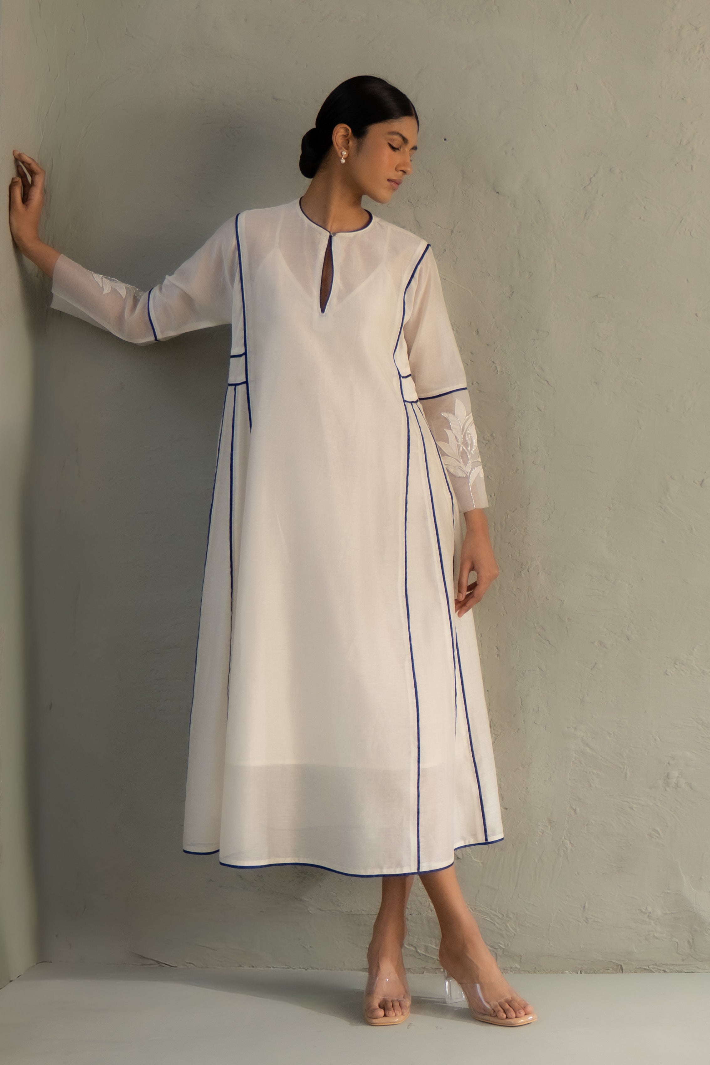 Blue Edit Sutr Dress