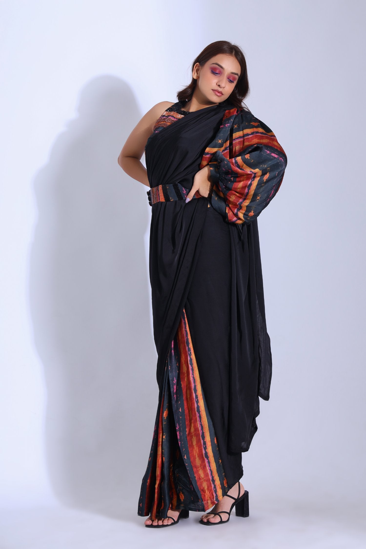 Sari With A Sleeve