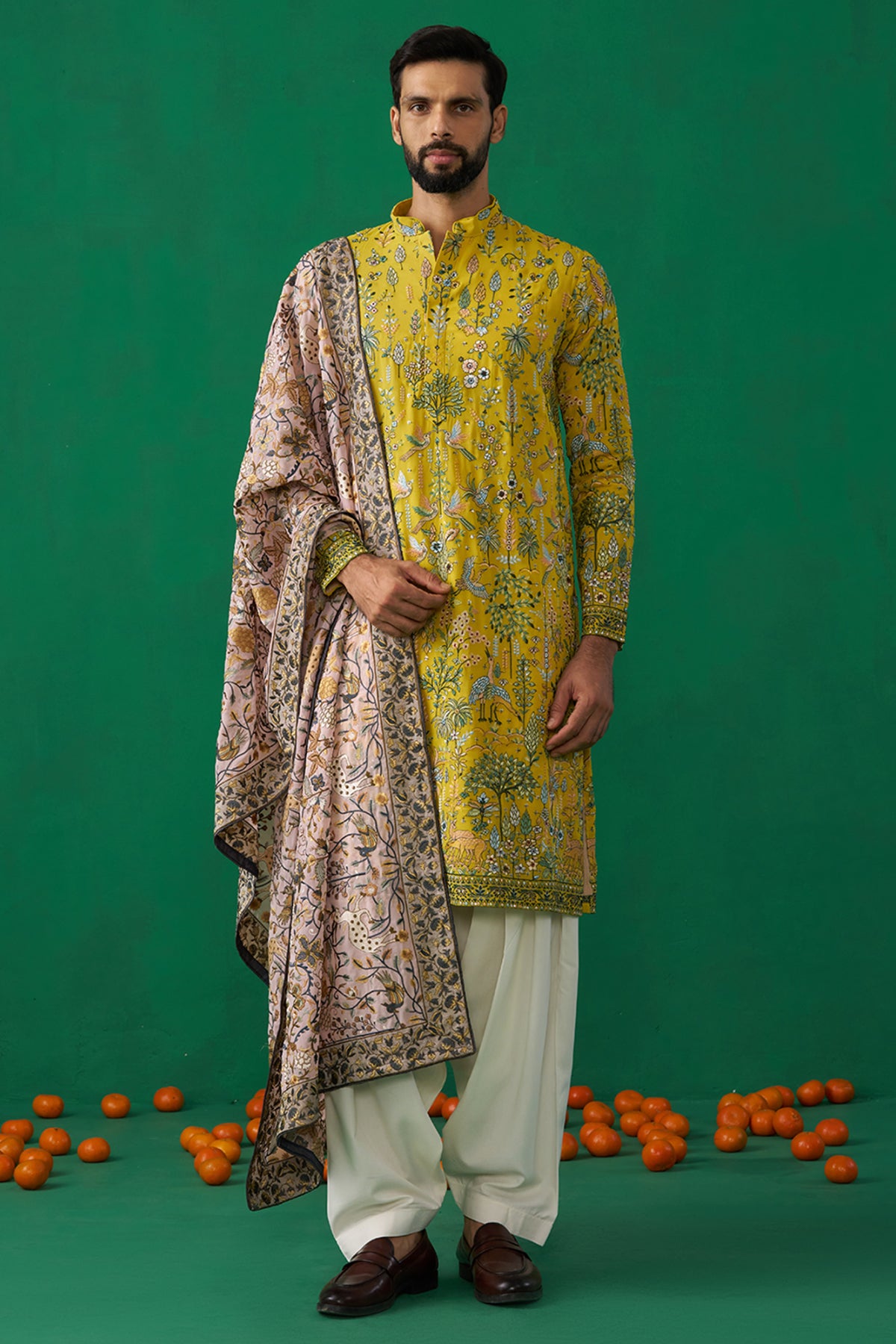BIRD HALDI KURTA SET